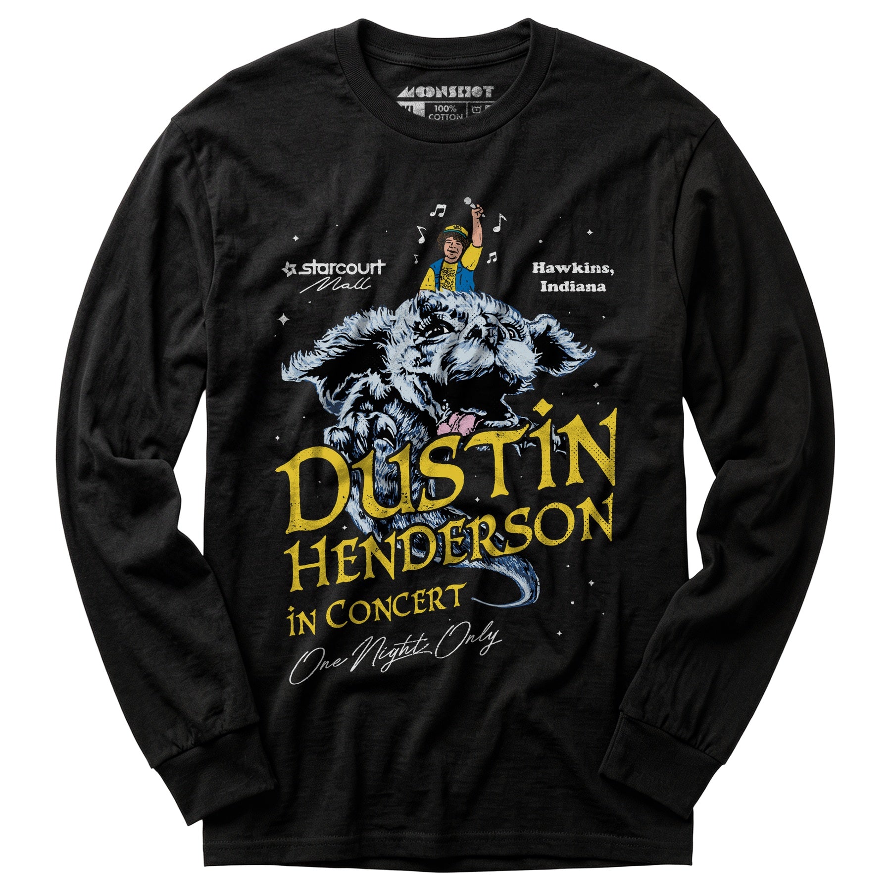 Dustin Henderson in Concert - Long Sleeve T-Shirt