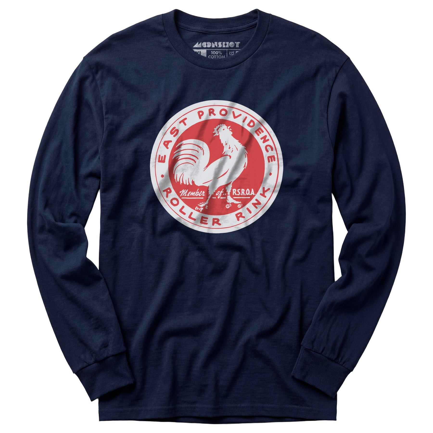East Providence - Rhode Island - Vintage Roller Rink - Long Sleeve T-Shirt