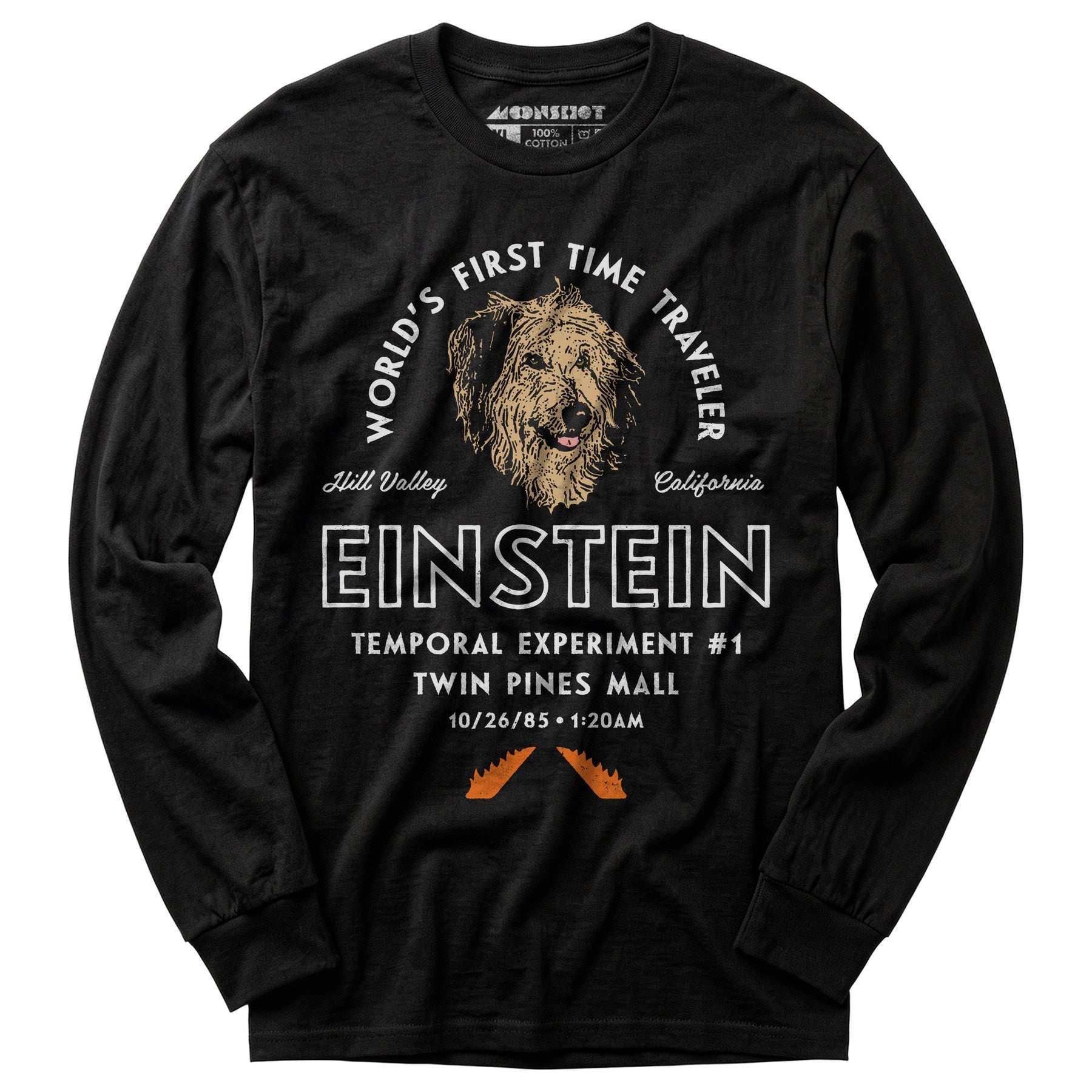 Einstein World's First Time Traveler - Long Sleeve T-Shirt