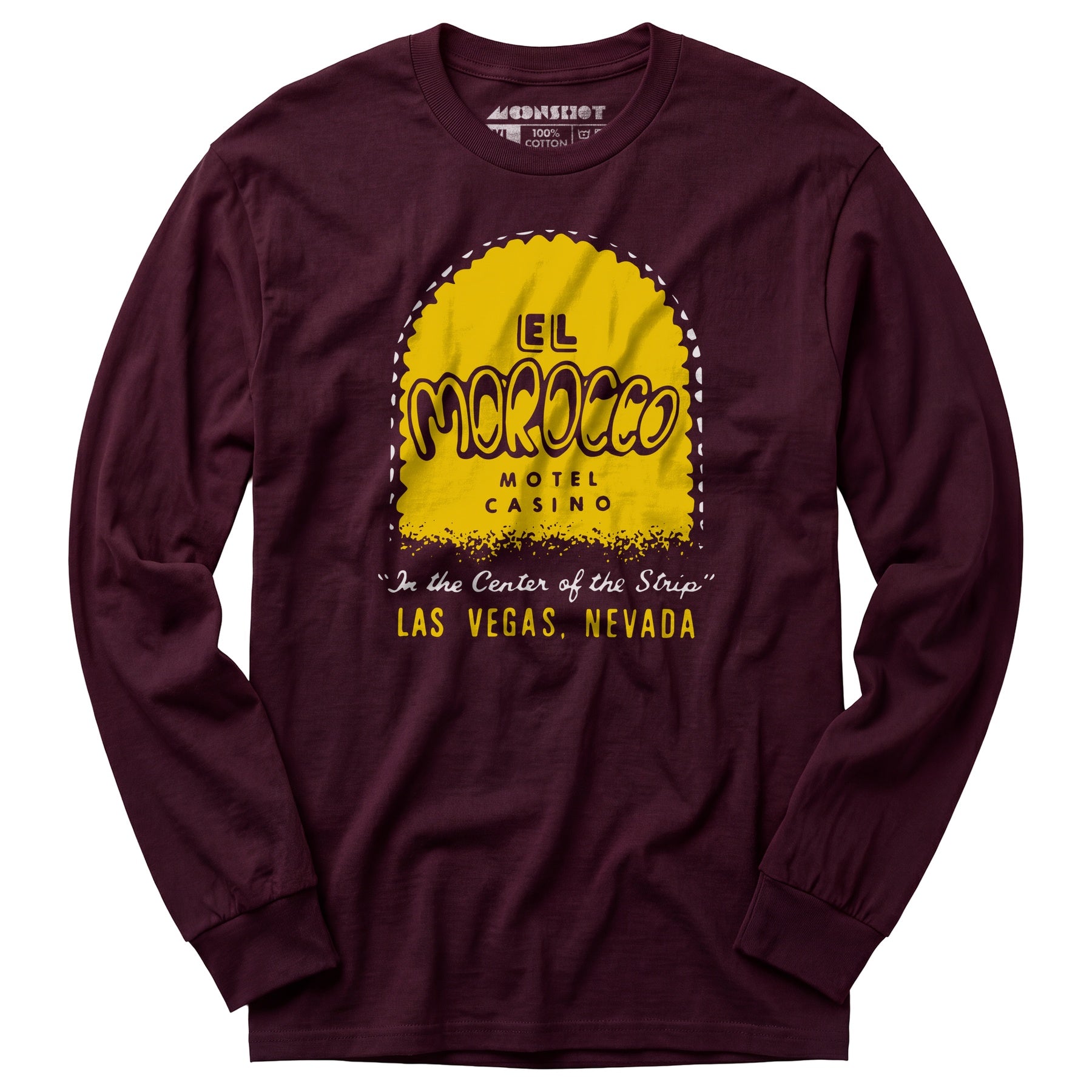 El Morocco Motel - Vintage Las Vegas - Long Sleeve T-Shirt