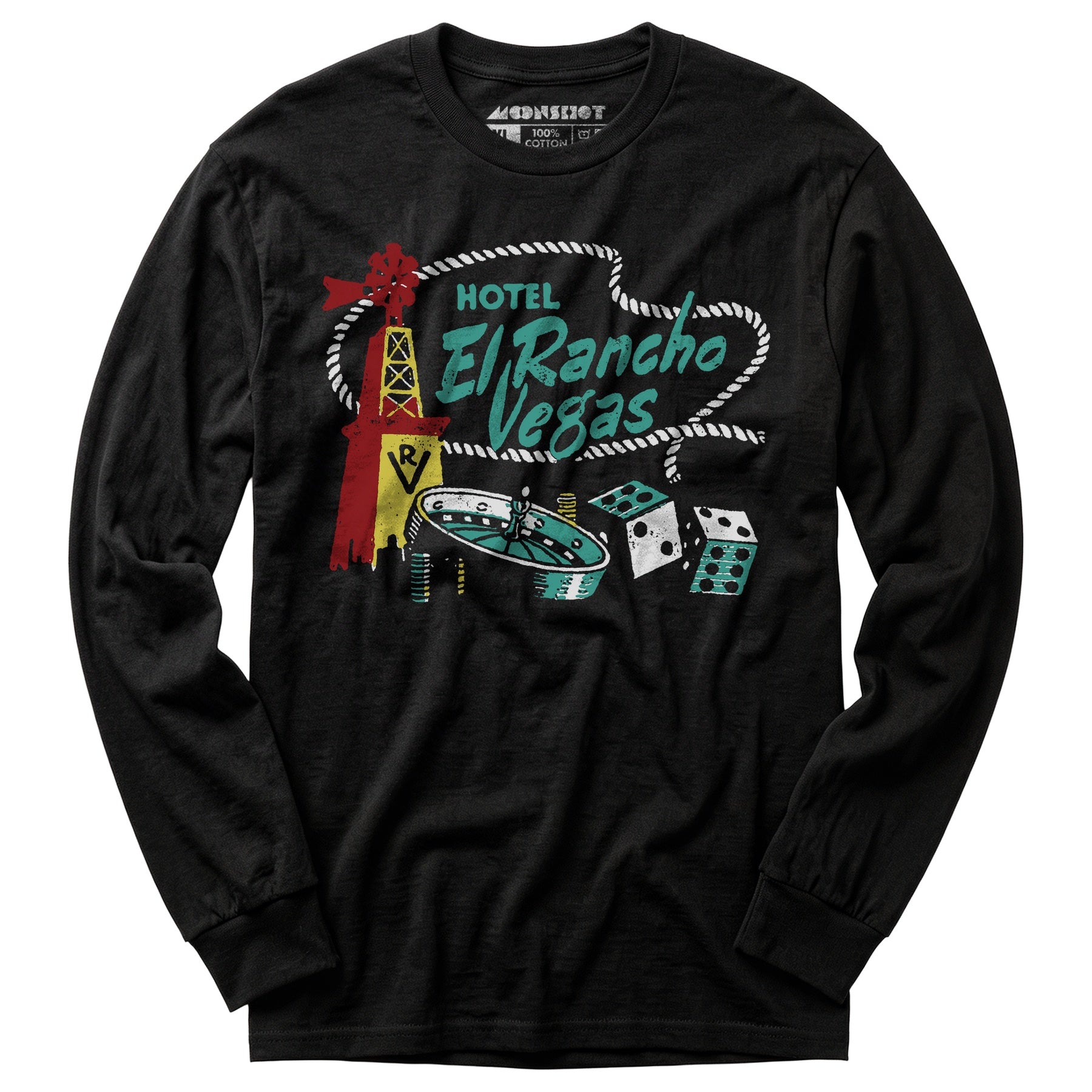 El Rancho - Vintage Las Vegas - Long Sleeve T-Shirt