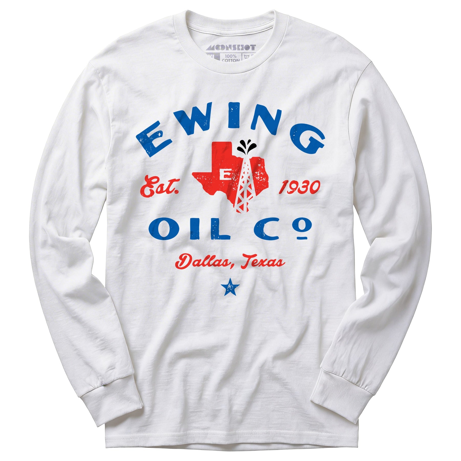 Ewing Oil Co - Dallas, Texas - Long Sleeve T-Shirt