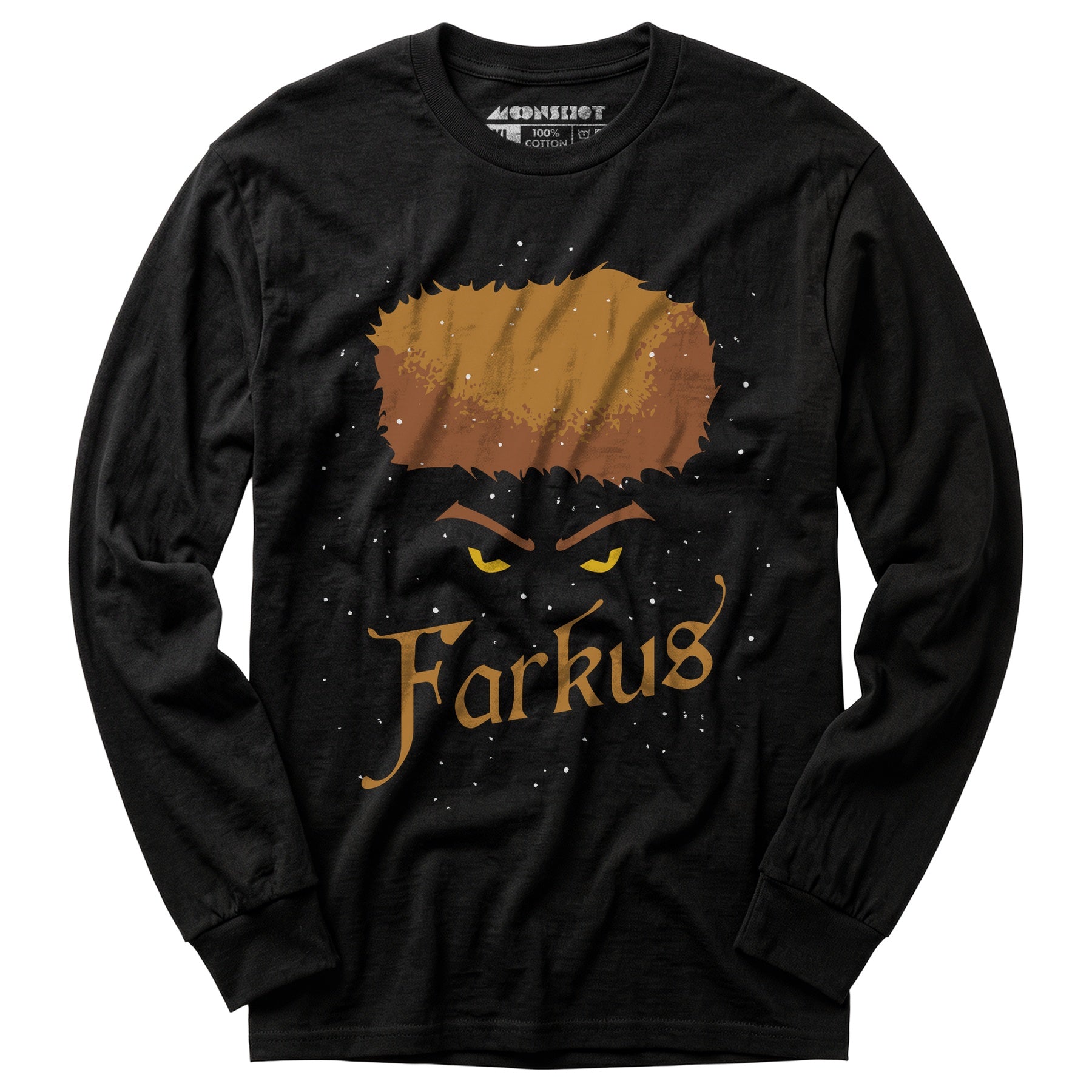 Farkus - Yellow Eyes - Long Sleeve T-Shirt