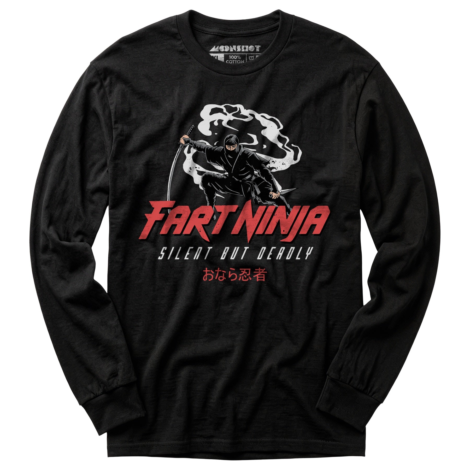 Fart Ninja - Long Sleeve T-Shirt