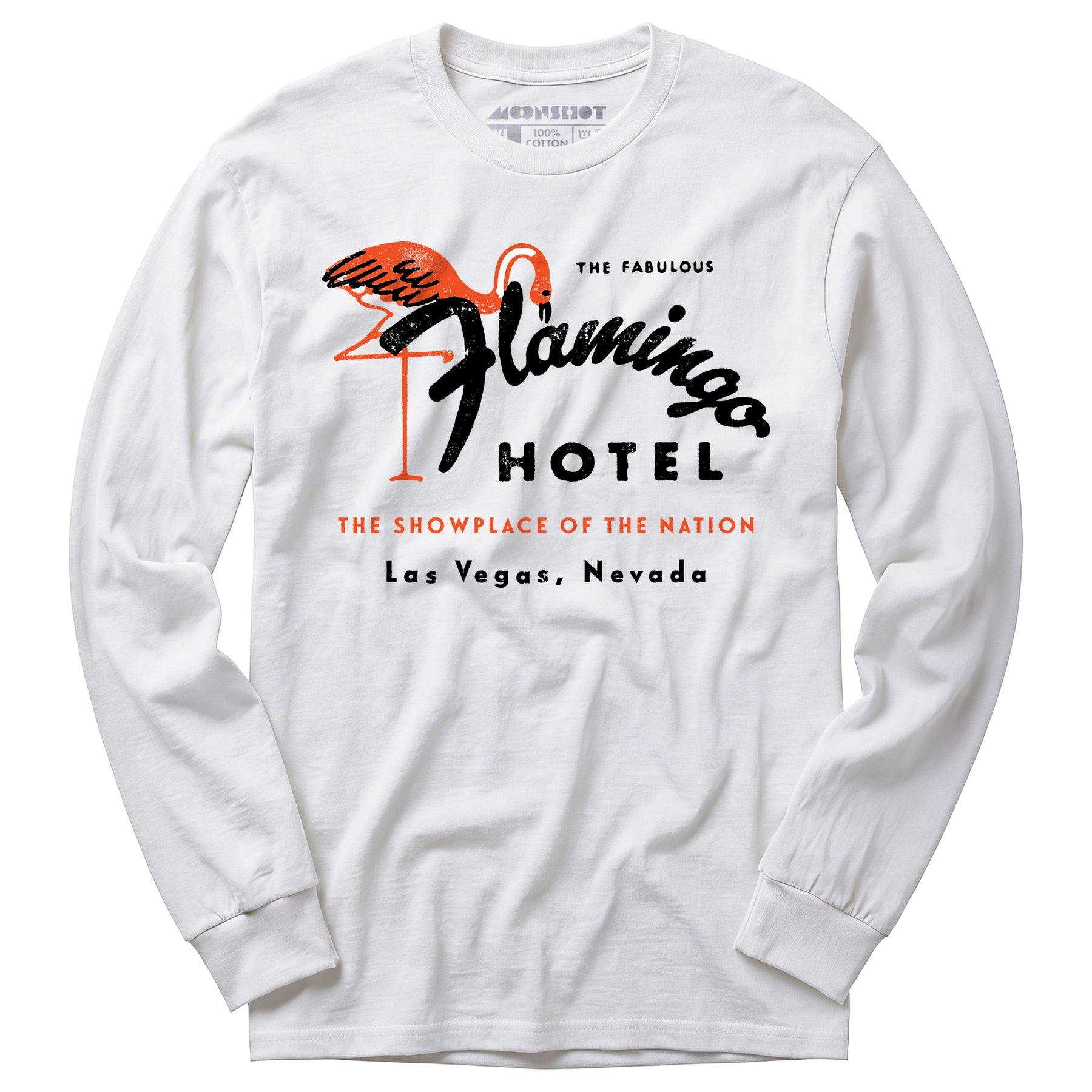 Flamingo Hotel - Vintage Las Vegas - Long Sleeve T-Shirt