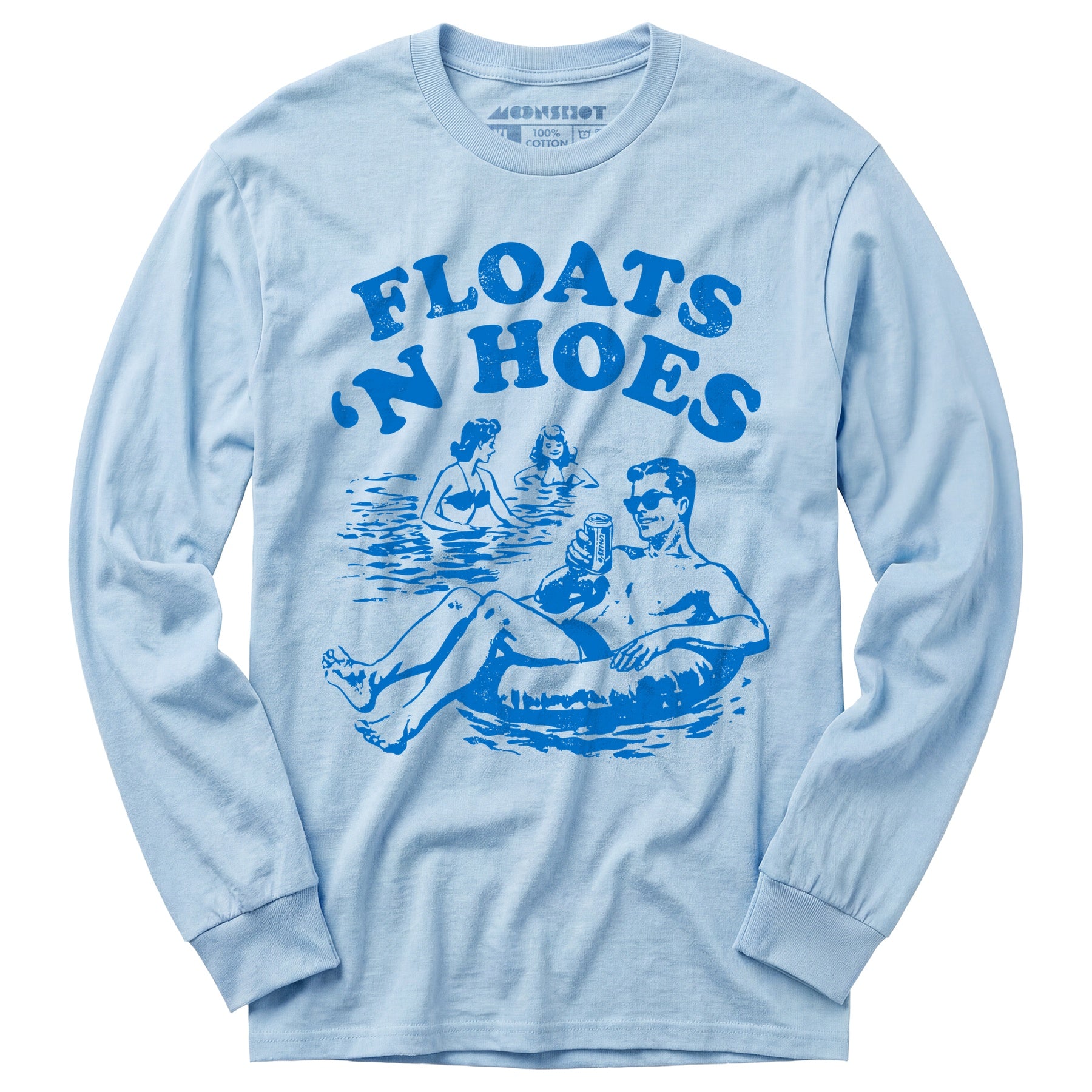 Floats 'n Hoes - Long Sleeve T-Shirt