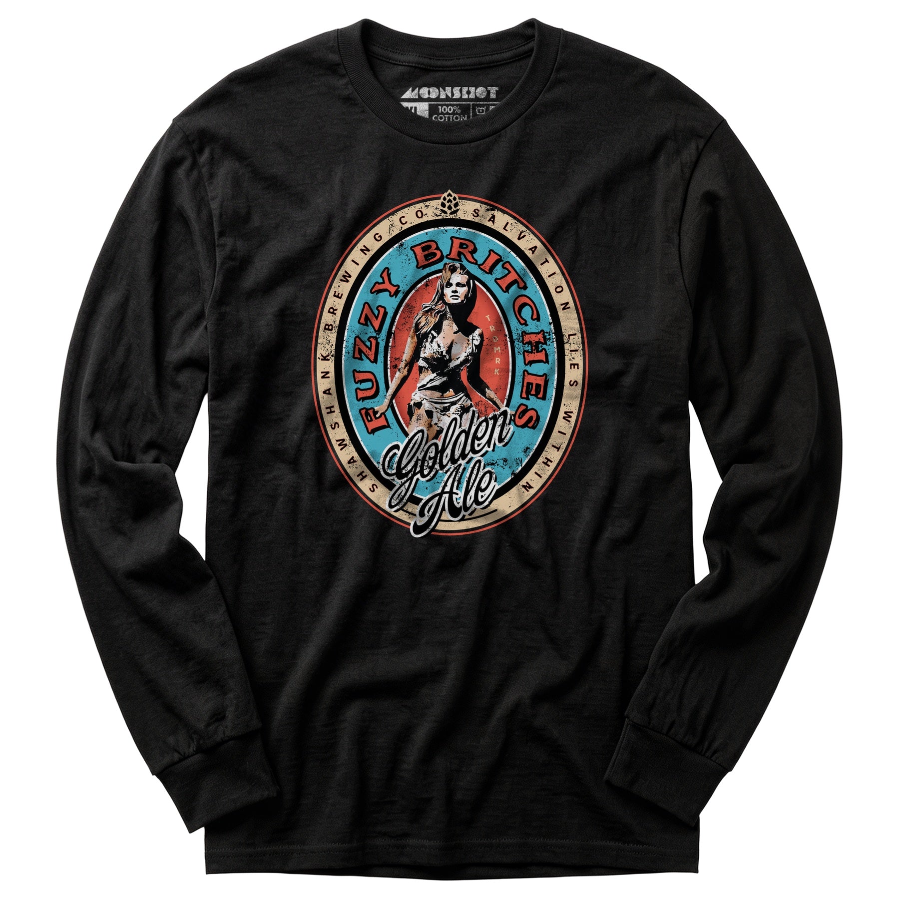 Fuzzy Britches Golden Ale - Long Sleeve T-Shirt