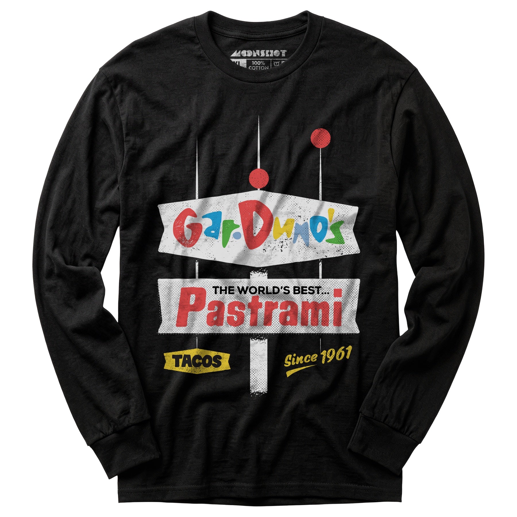 Garduno's - Montebello, CA - Vintage Restaurant - Long Sleeve T-Shirt