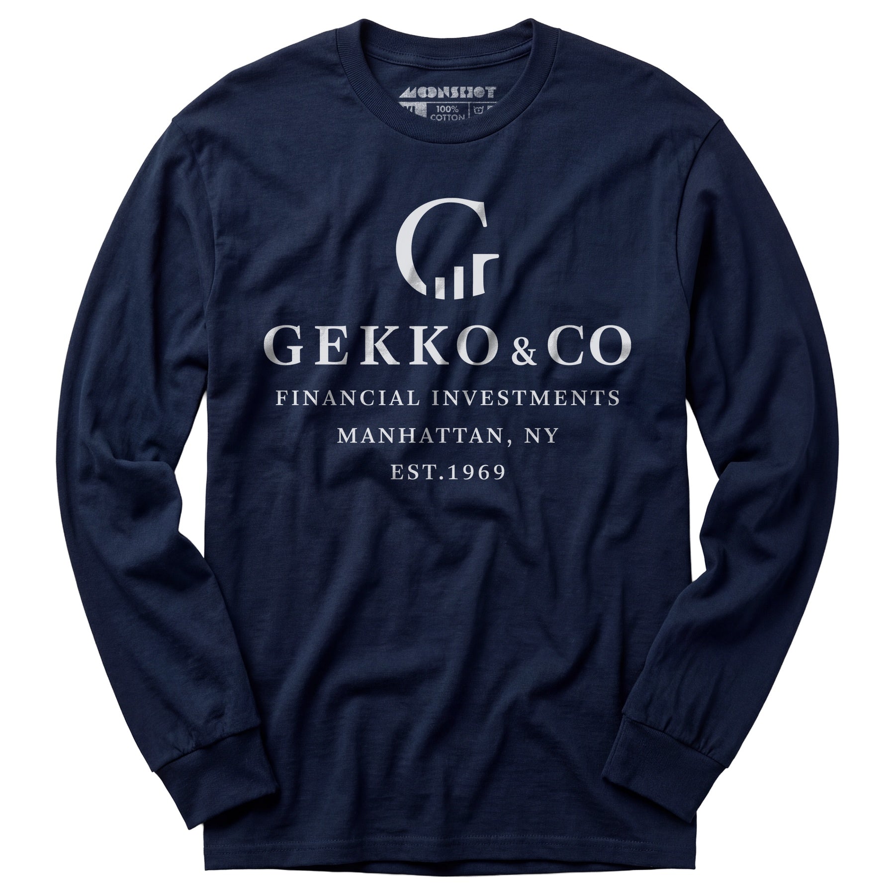 Gekko & Co. Financial Investments - Wall Street - Long Sleeve T-Shirt