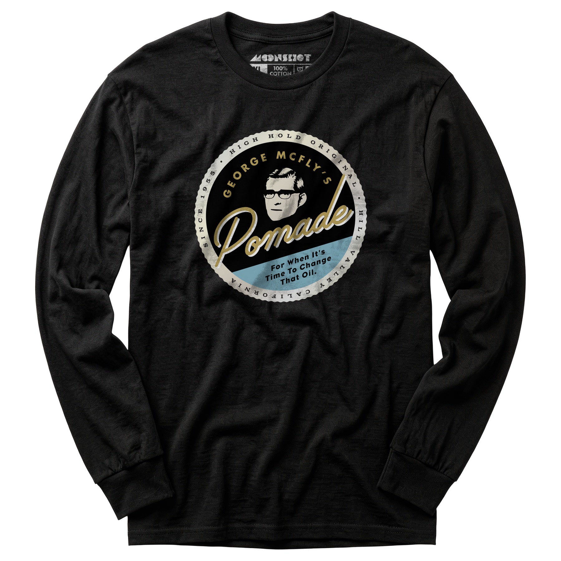 George McFly's Pomade - Long Sleeve T-Shirt
