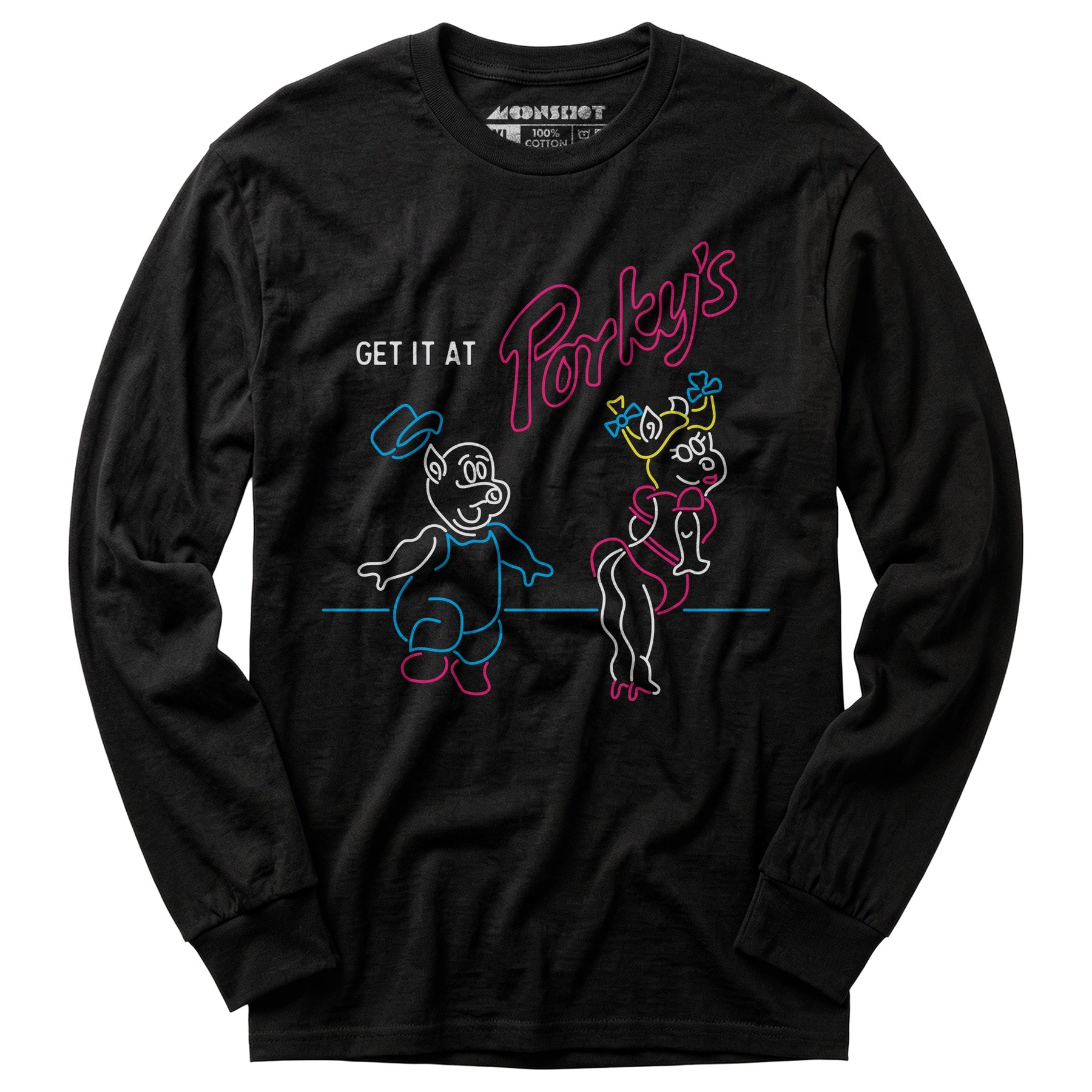 Get it At Porky's - Long Sleeve T-Shirt