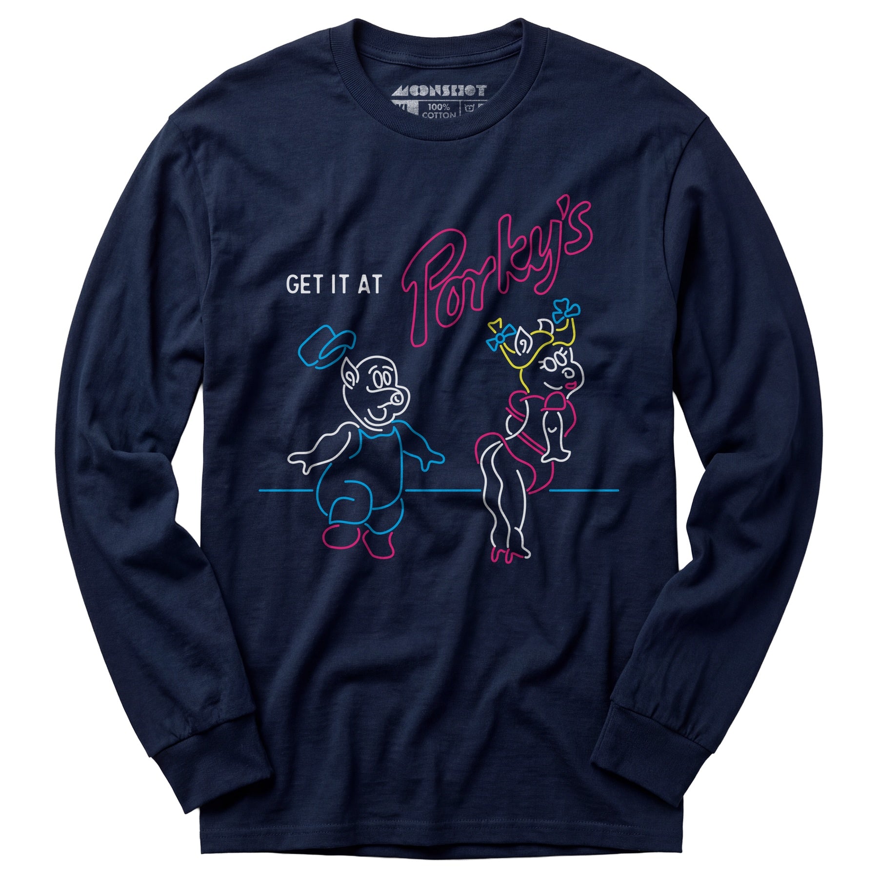 Get it At Porky's - Long Sleeve T-Shirt