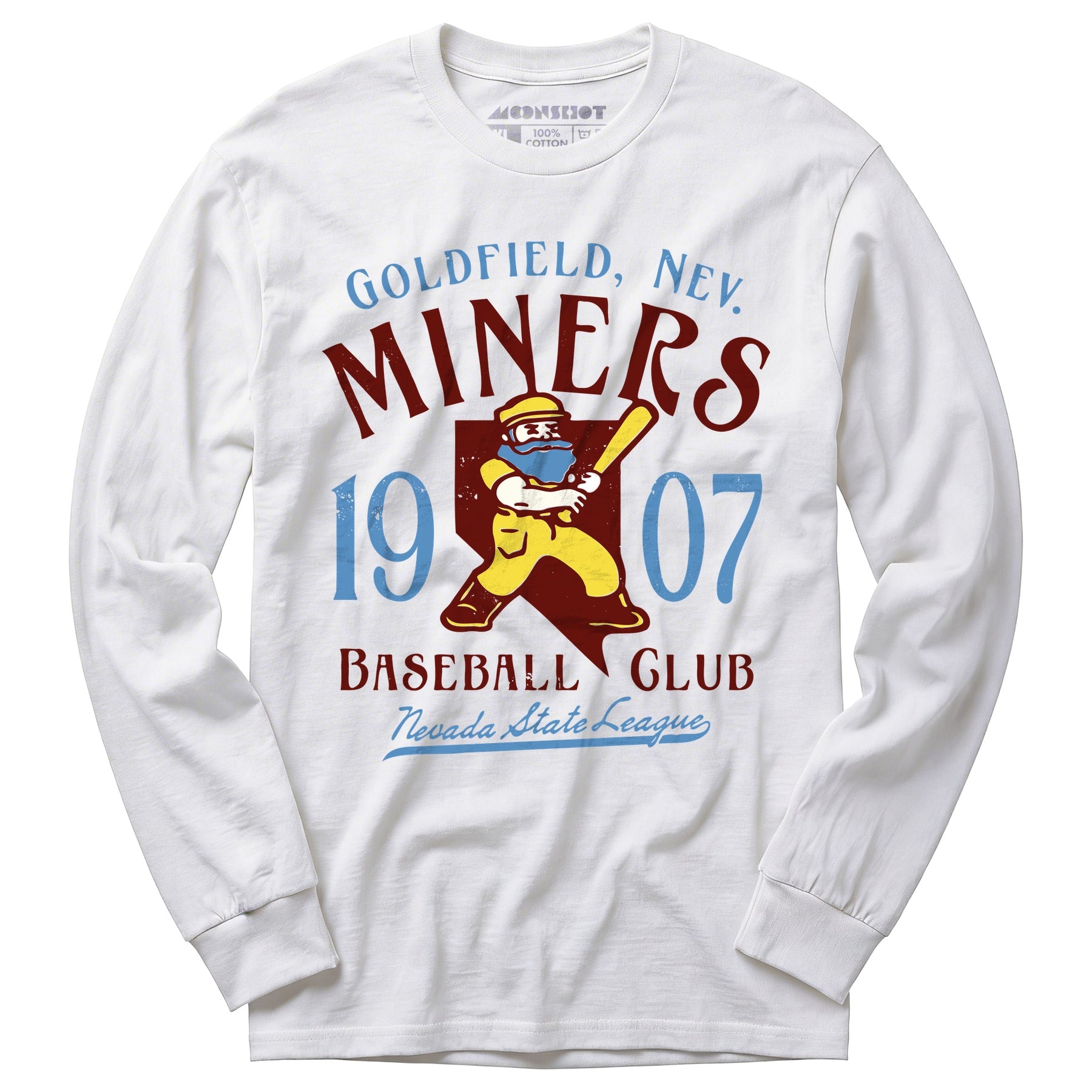 Goldfield Miners - Nevada - Vintage Defunct Baseball Teams - Long Sleeve T-Shirt
