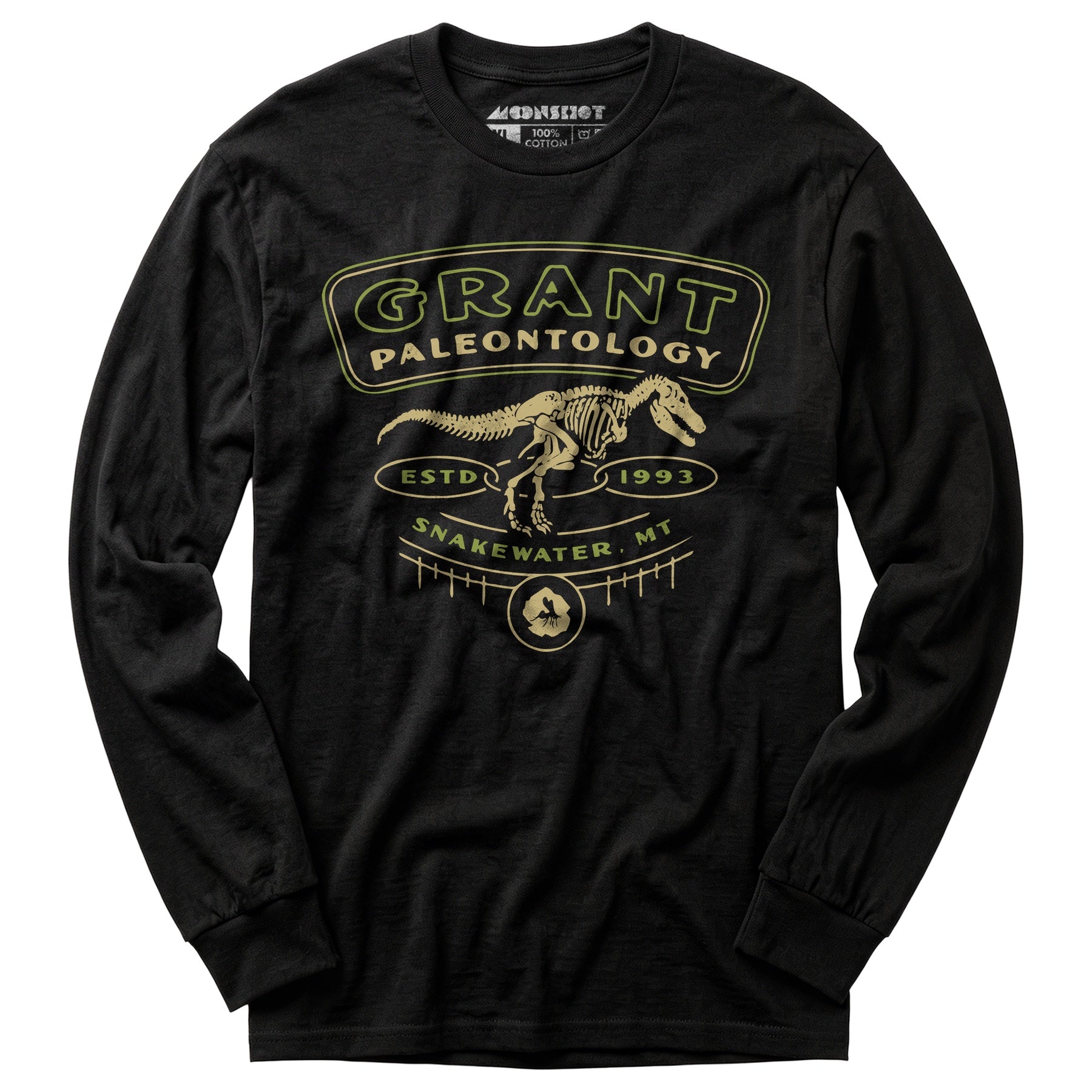 Grant Paleontology - Long Sleeve T-Shirt