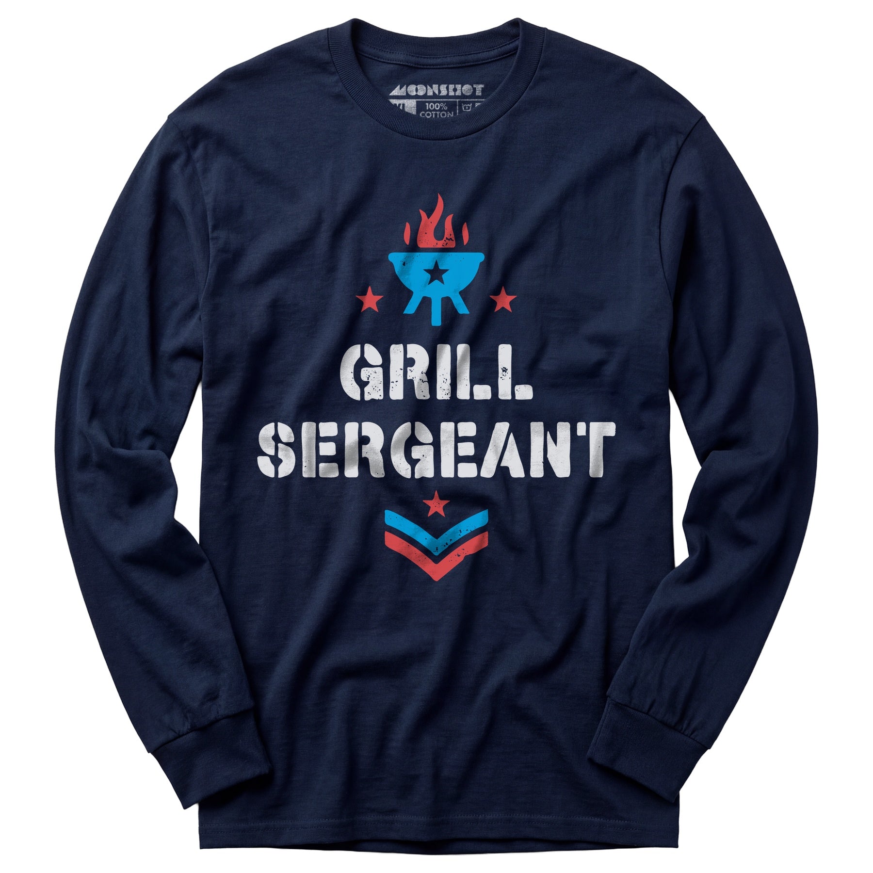 Grill Sergeant 4th of July - Long Sleeve T-Shirt