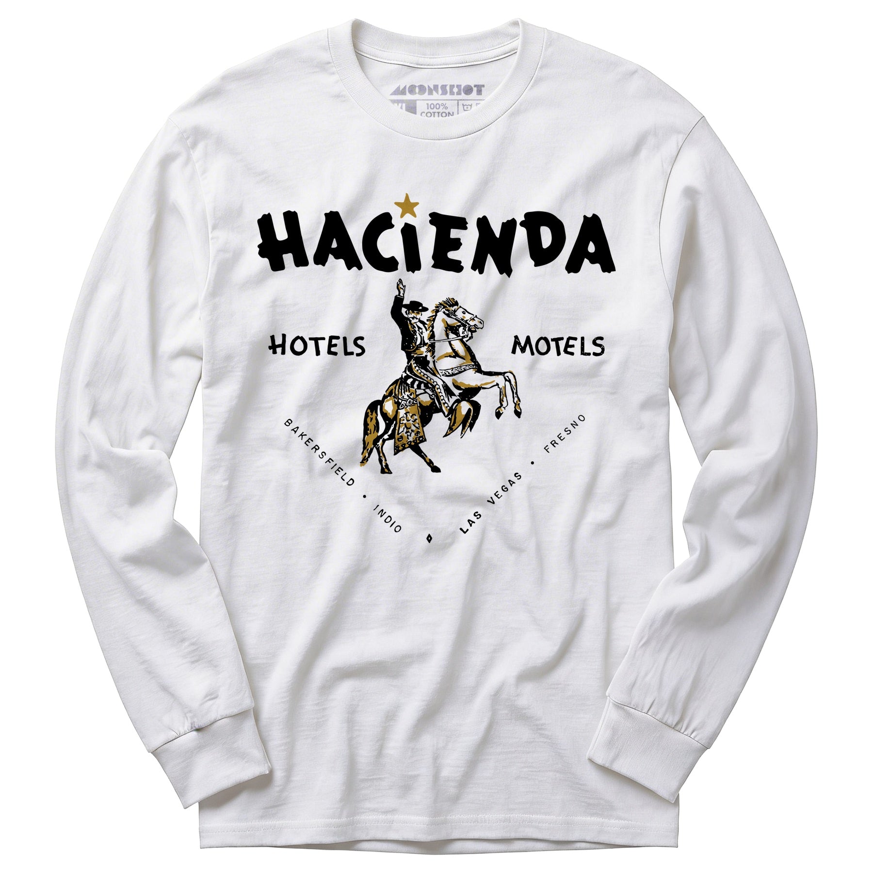 Hacienda - Vintage Las Vegas - Long Sleeve T-Shirt