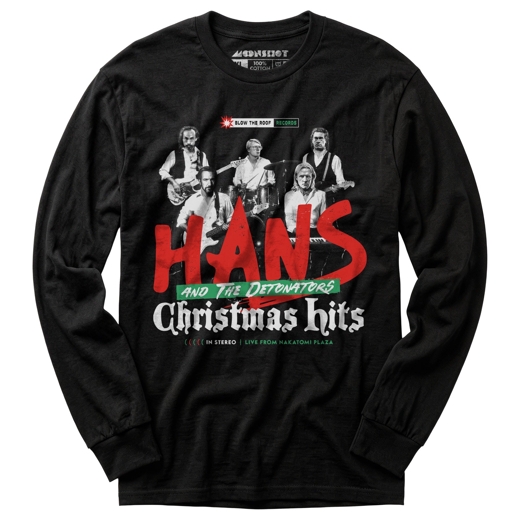 Hans and The Detonators Christmas Hits - Long Sleeve T-Shirt