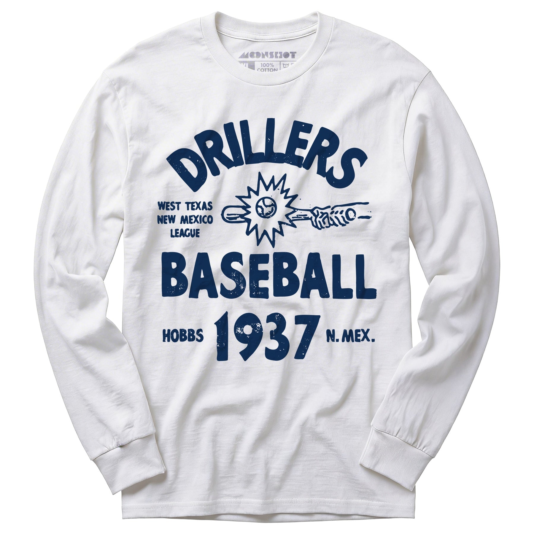 Hobbs Drillers - New Mexico - Vintage Defunct Baseball Teams - Long Sleeve T-Shirt