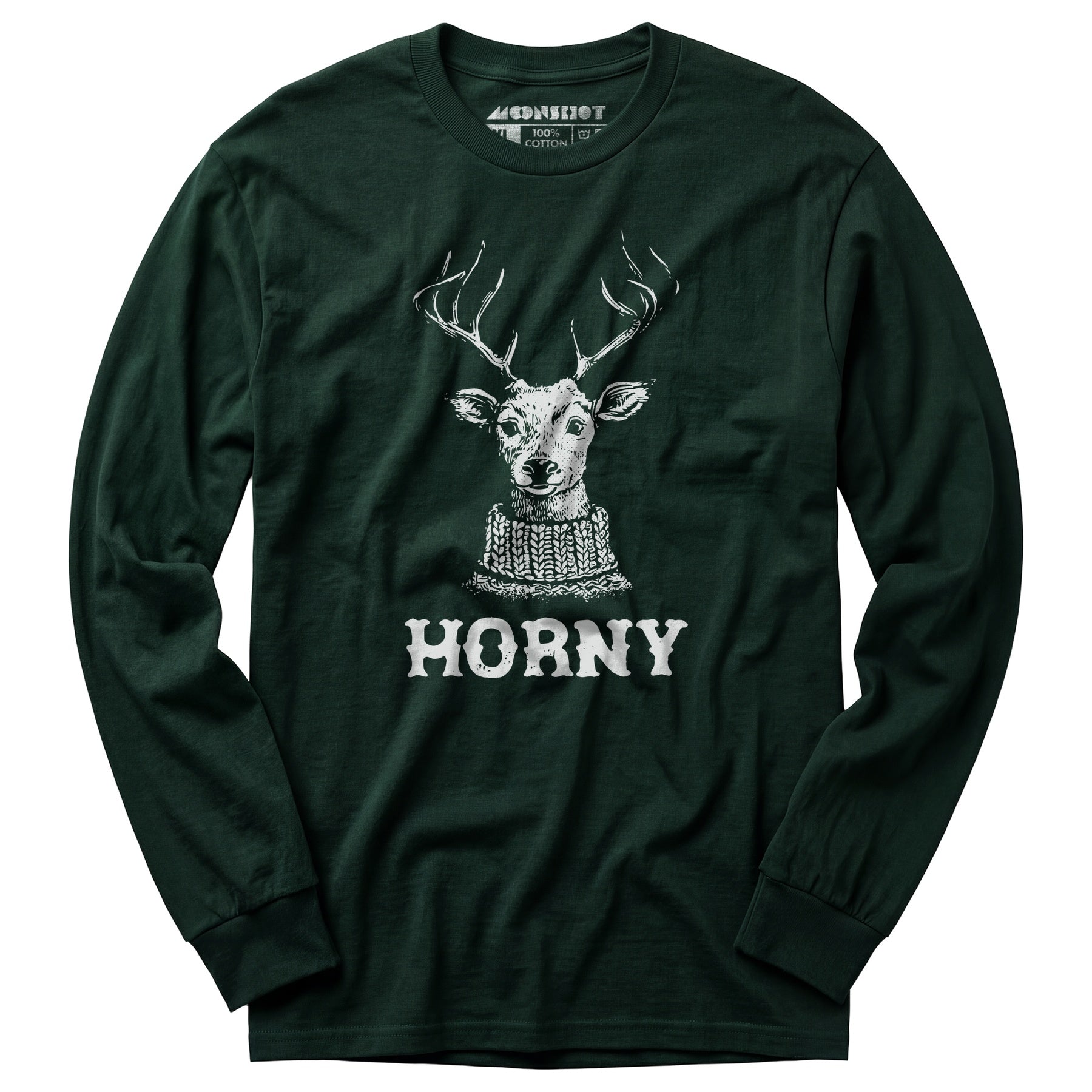 Horny Reindeer - Long Sleeve T-Shirt
