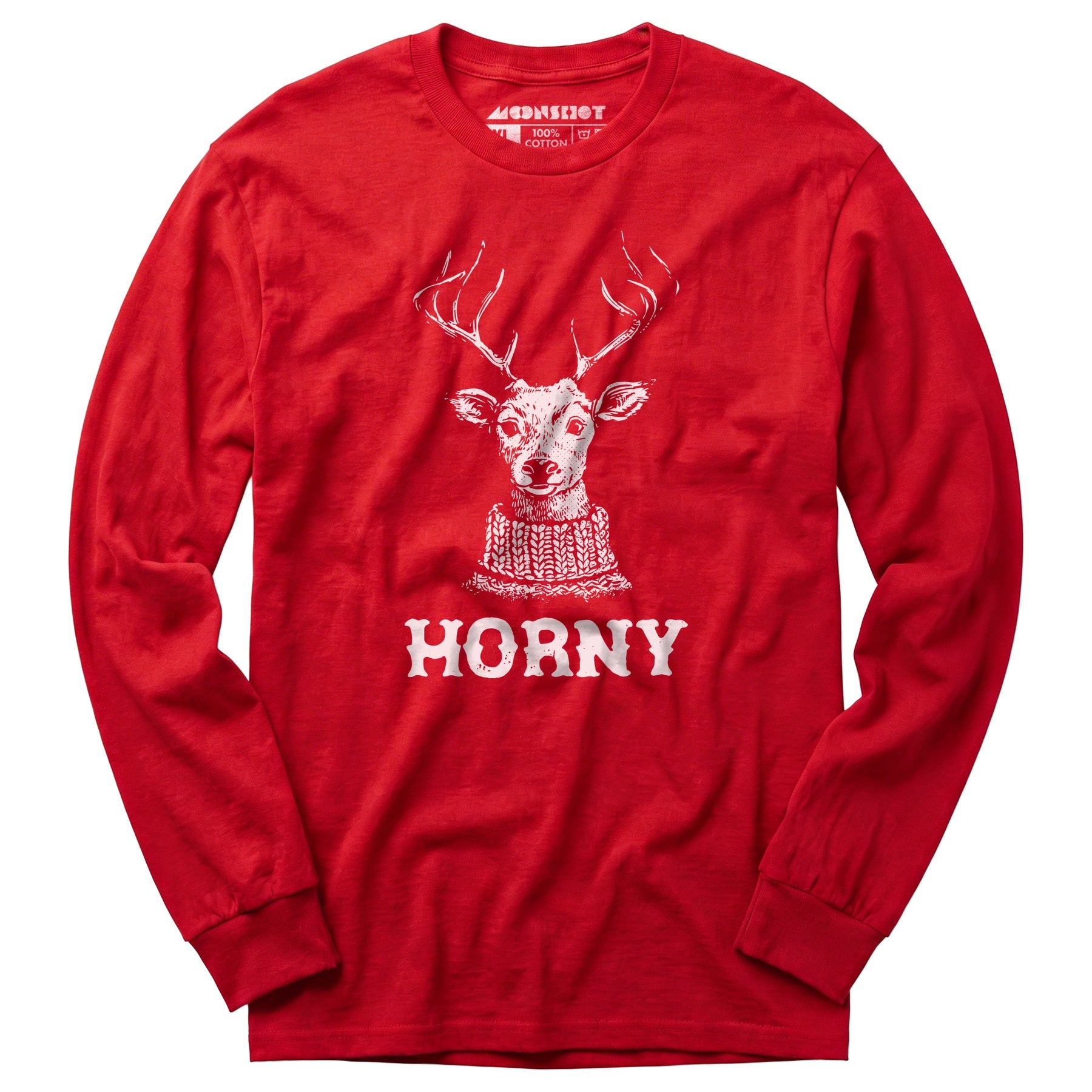 Horny Reindeer - Long Sleeve T-Shirt
