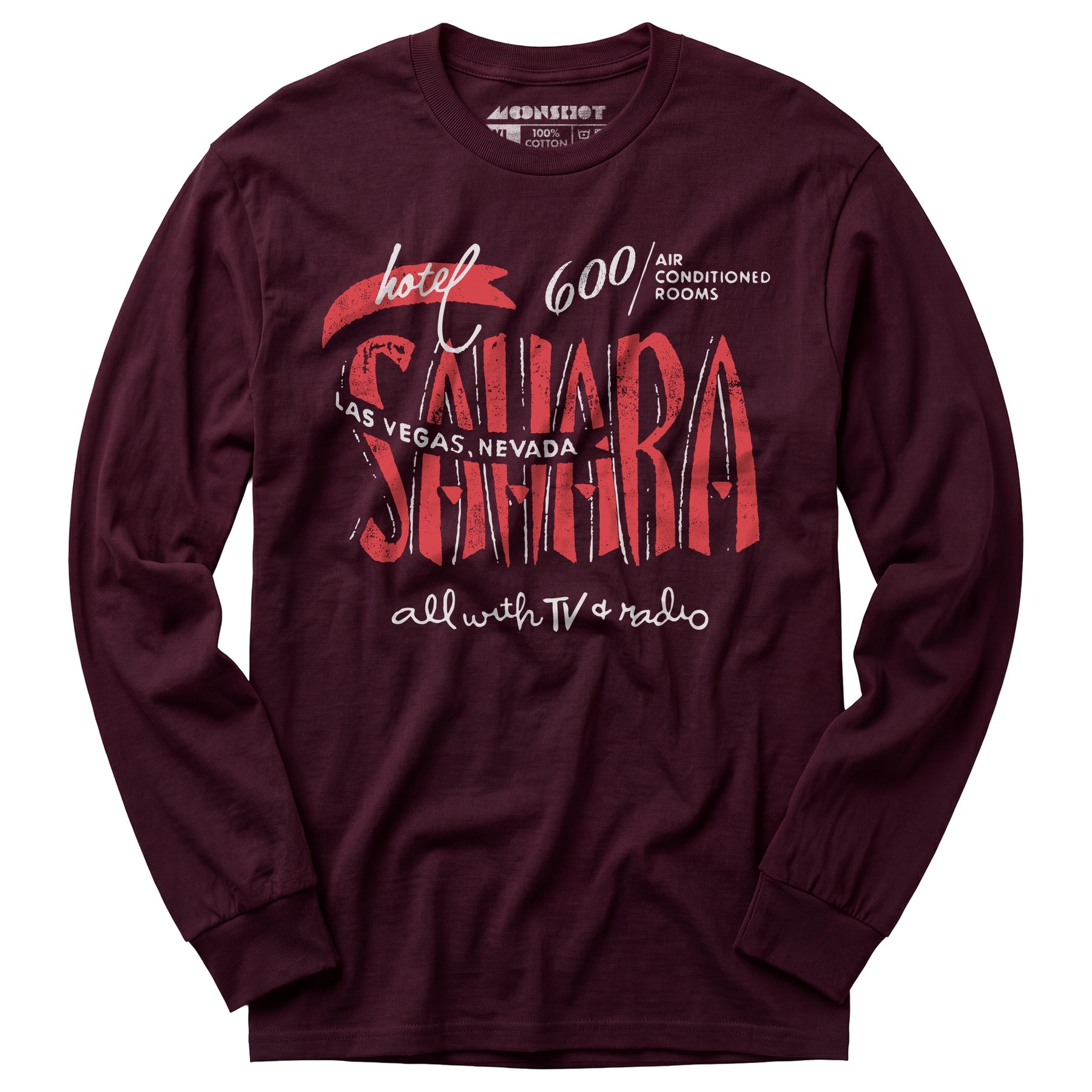 Hotel Sahara - Vintage Las Vegas - Long Sleeve T-Shirt