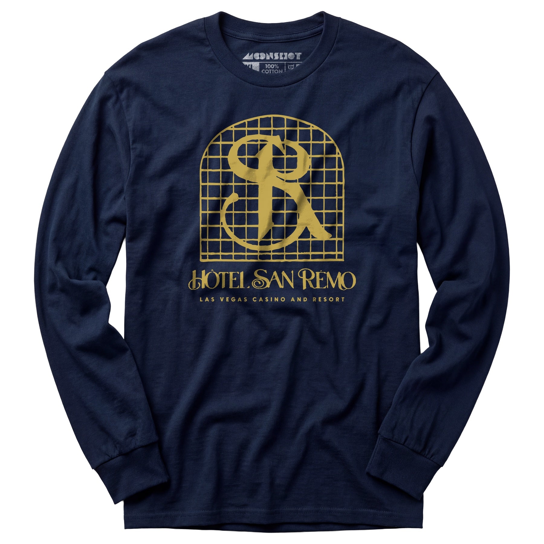 Hotel San Remo - Vintage Las Vegas - Long Sleeve T-Shirt