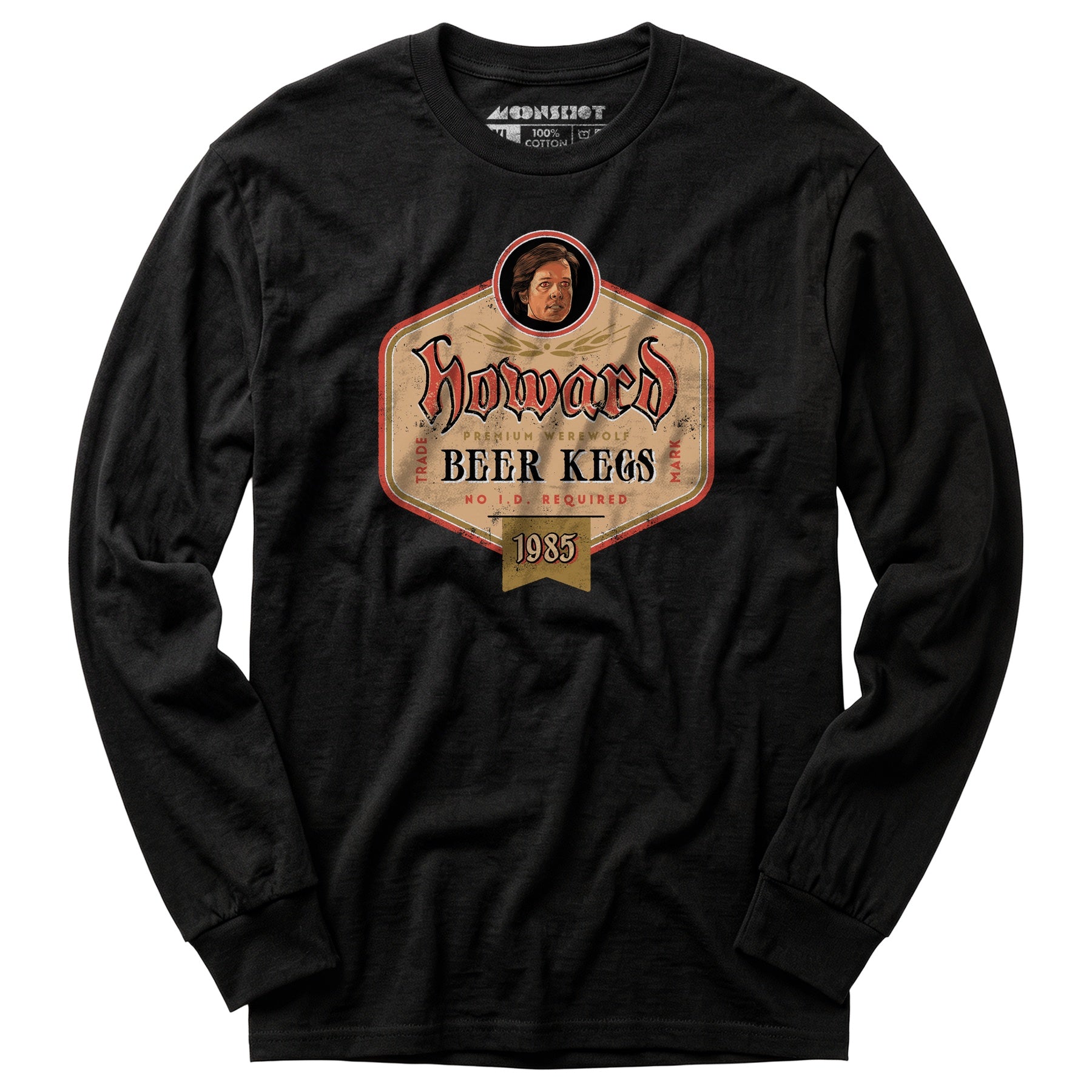 Howard Premium Werewolf Beer Kegs - Long Sleeve T-Shirt