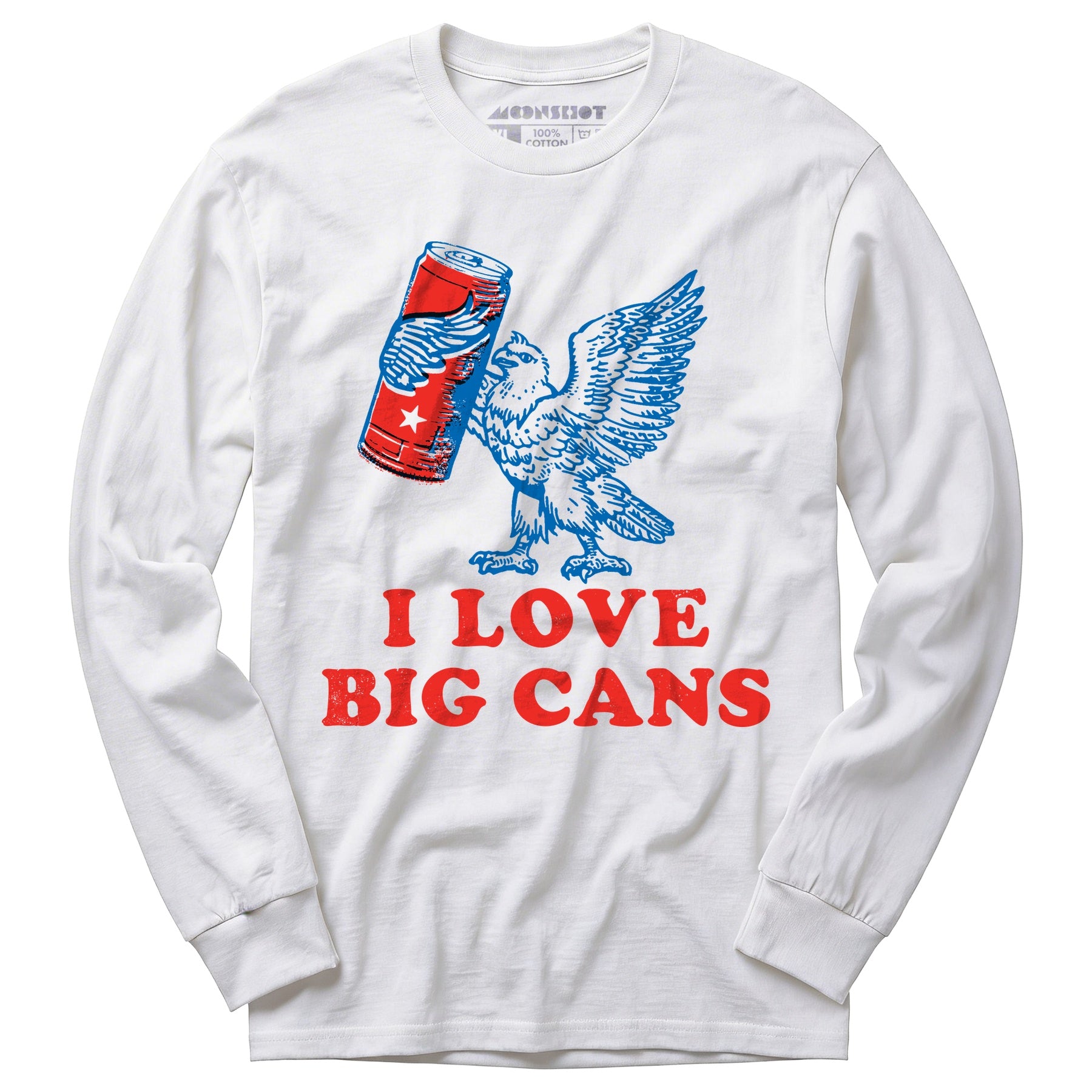 I Love Big Cans - Long Sleeve T-Shirt