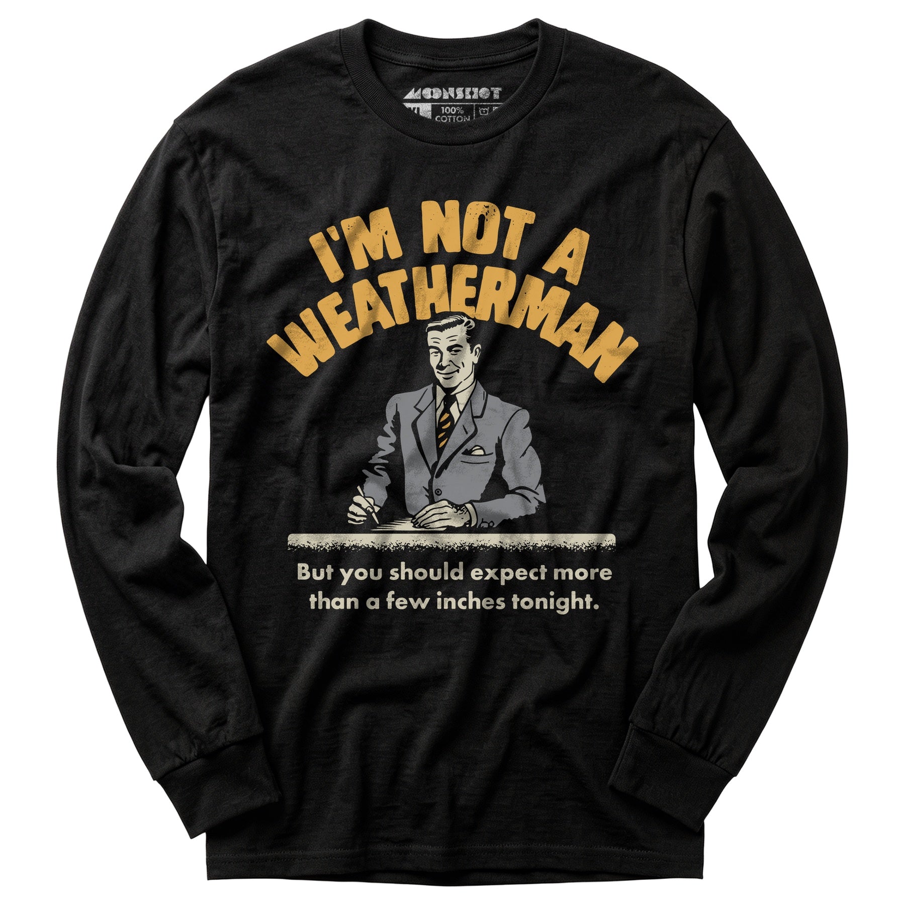 I'm Not a Weatherman - Long Sleeve T-Shirt