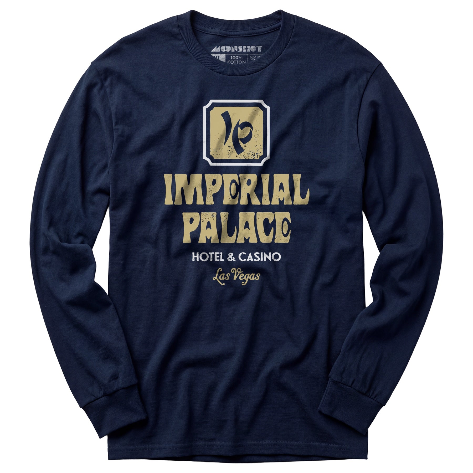 Imperial Palace Hotel & Casino - Vintage Las Vegas - Long Sleeve T-Shirt