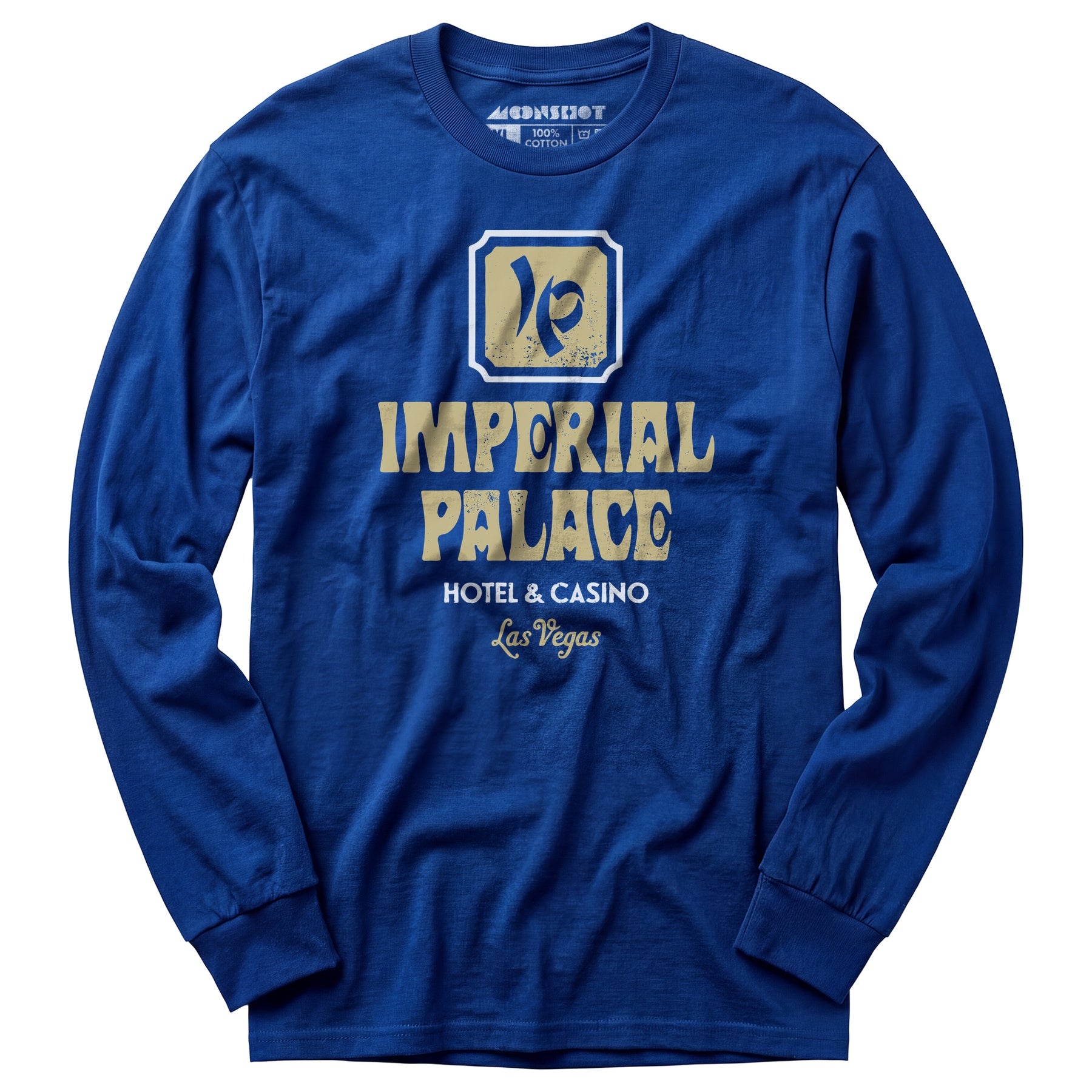 Imperial Palace Hotel & Casino - Vintage Las Vegas - Long Sleeve T-Shirt