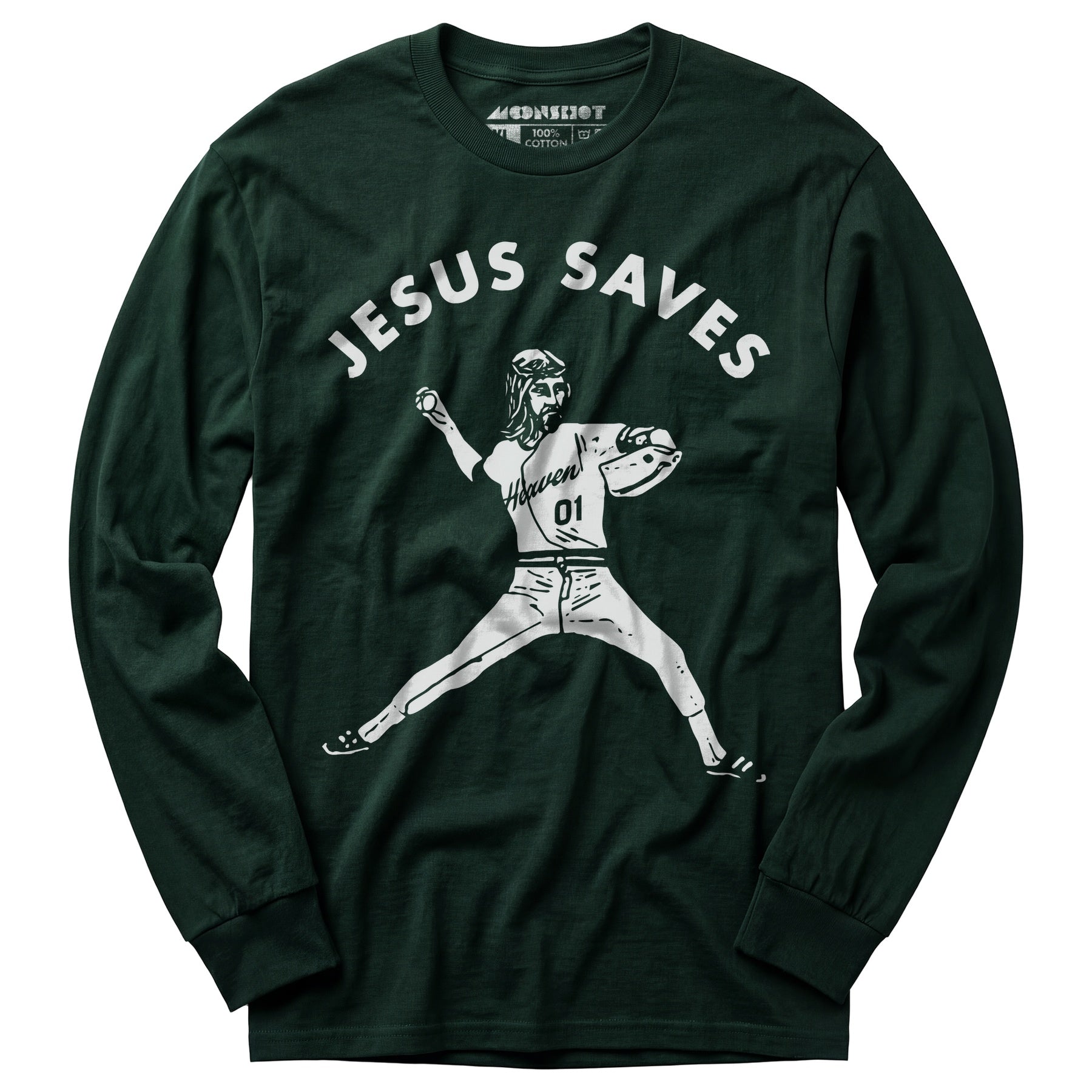 Jesus Saves - Long Sleeve T-Shirt