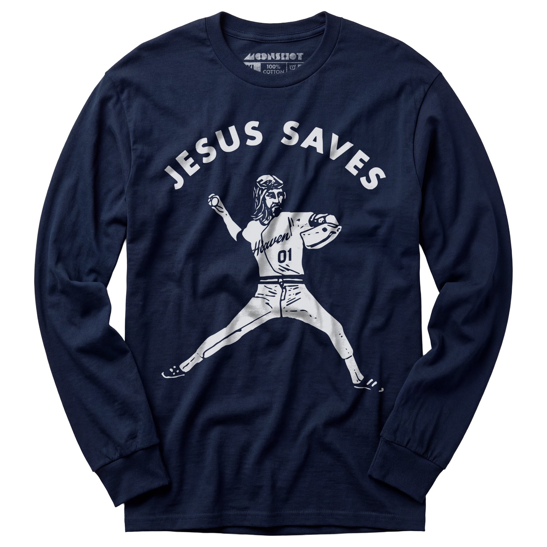 Jesus Saves - Long Sleeve T-Shirt