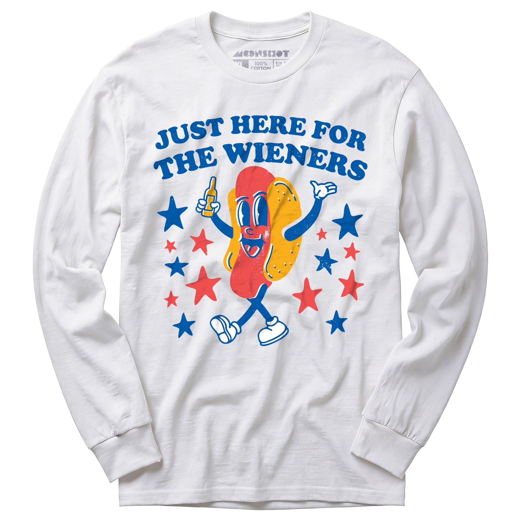 Just Here For The Wieners - Long Sleeve T-Shirt