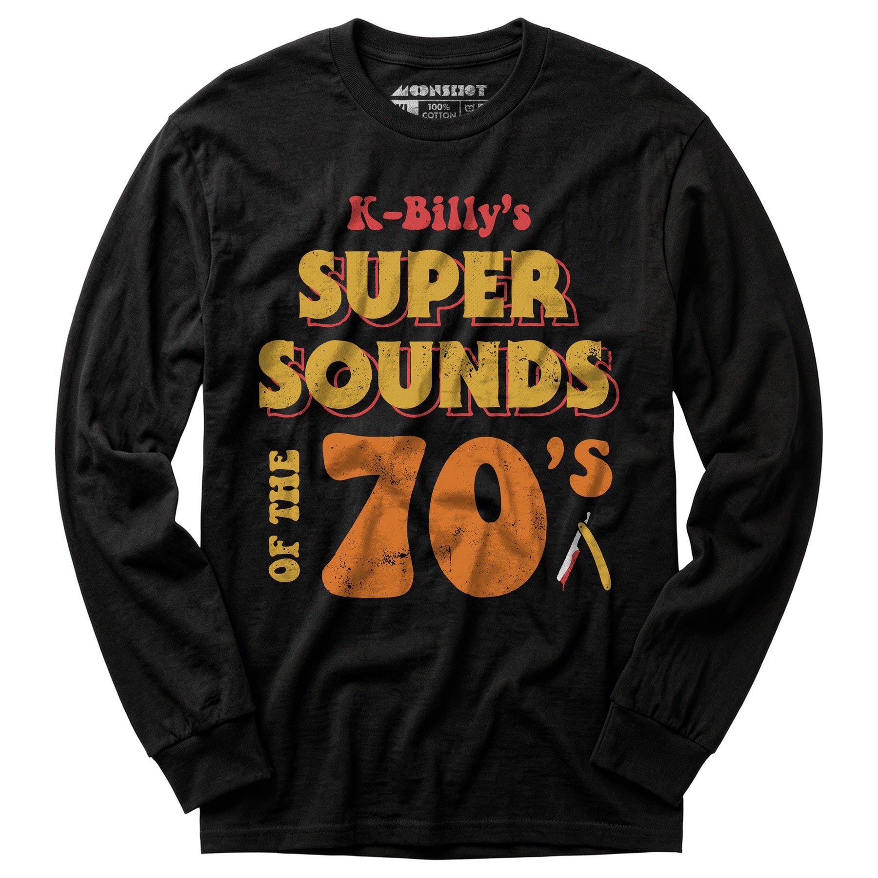 K-Billy's Super Sounds of the 70s - Long Sleeve T-Shirt