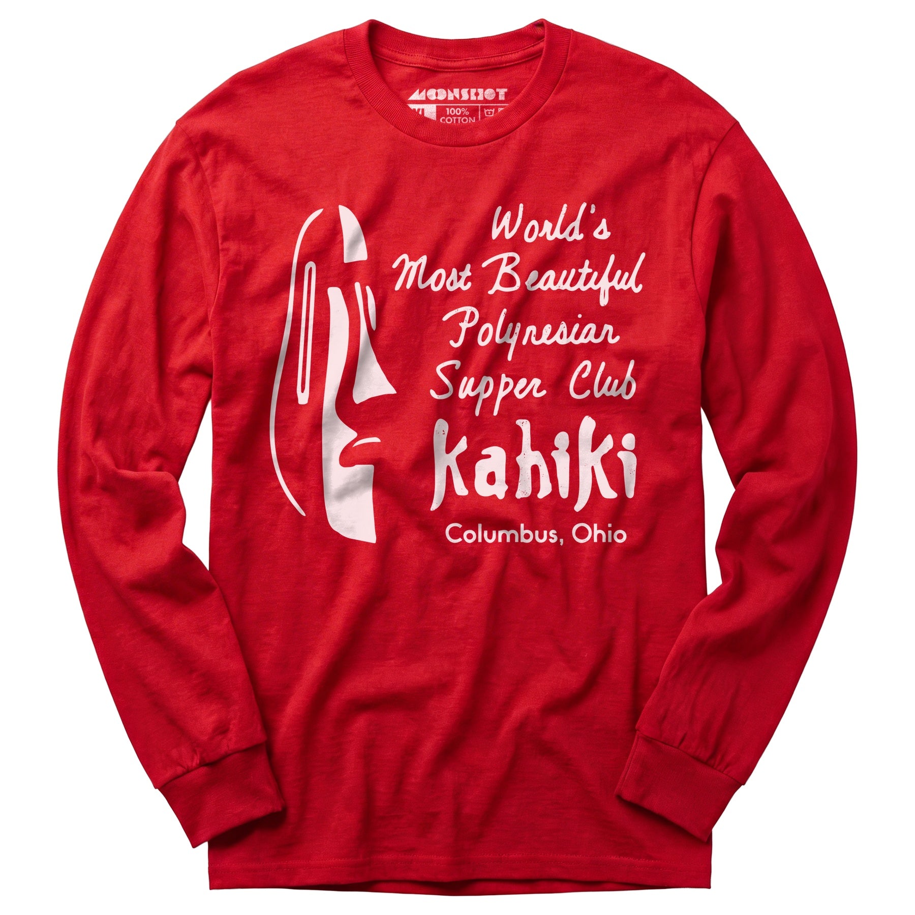 Kahiki - Columbus, OH - Vintage Tiki Bar - Long Sleeve T-Shirt
