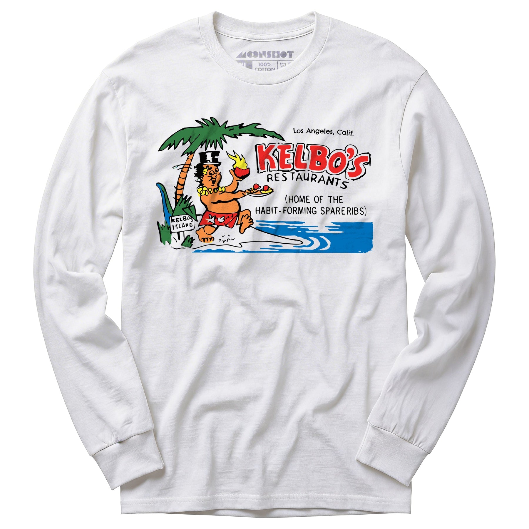 Kelbo's v2 - Los Angeles, CA - Vintage Tiki Bar - Long Sleeve T-Shirt