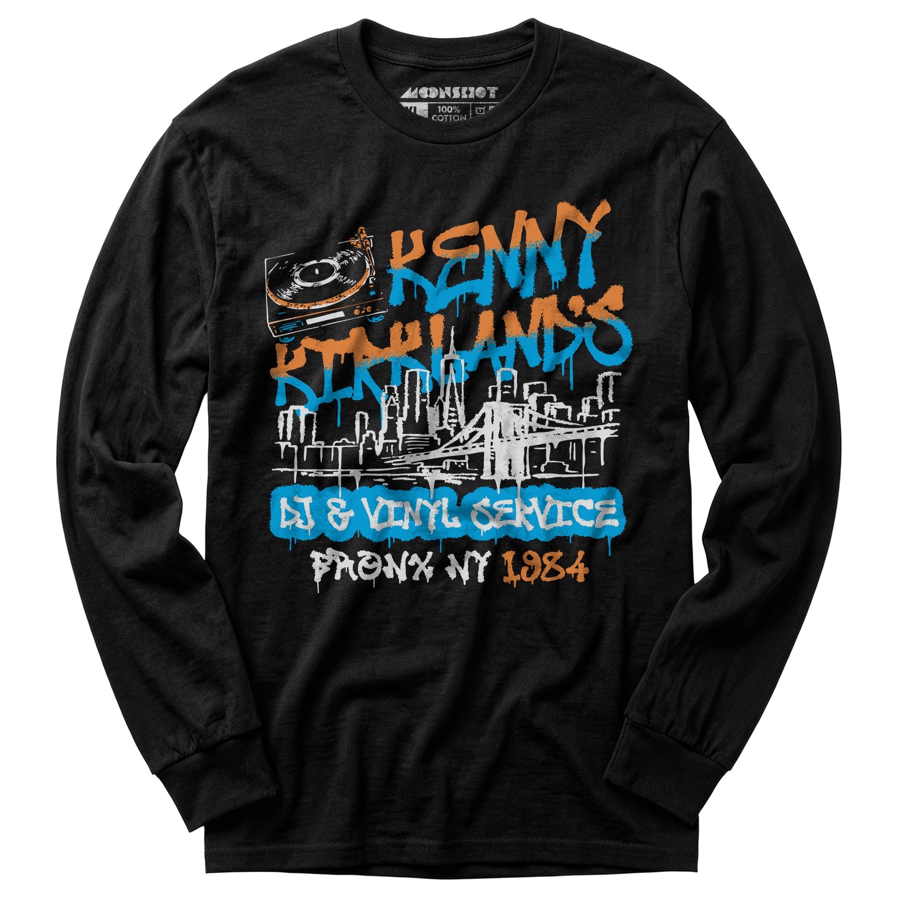 Kenny Kirkland's DJ and Vinyl Service - Long Sleeve T-Shirt