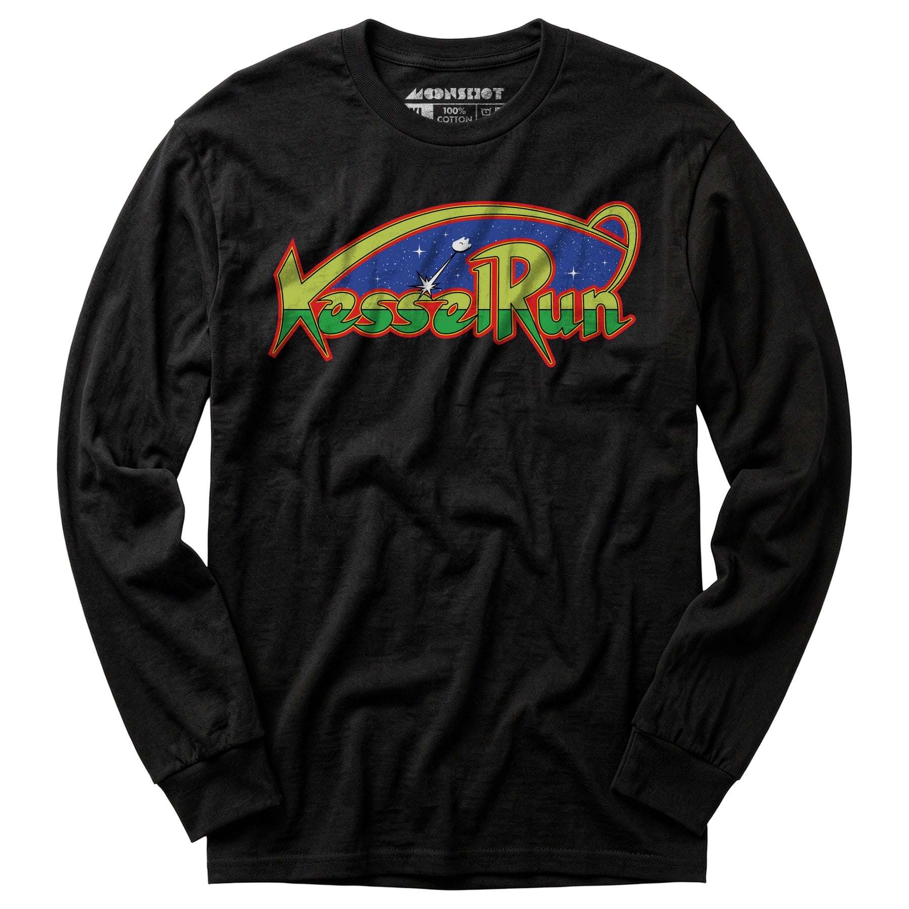 Kessel Run Galaga Mashup Parody - Long Sleeve T-Shirt