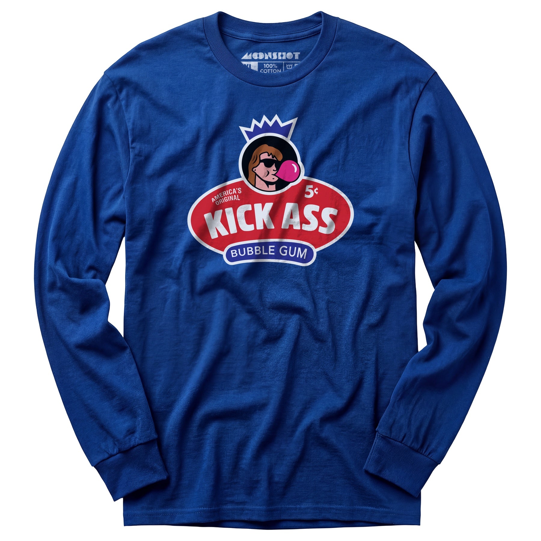 Kick Ass Bubble Gum - Long Sleeve T-Shirt
