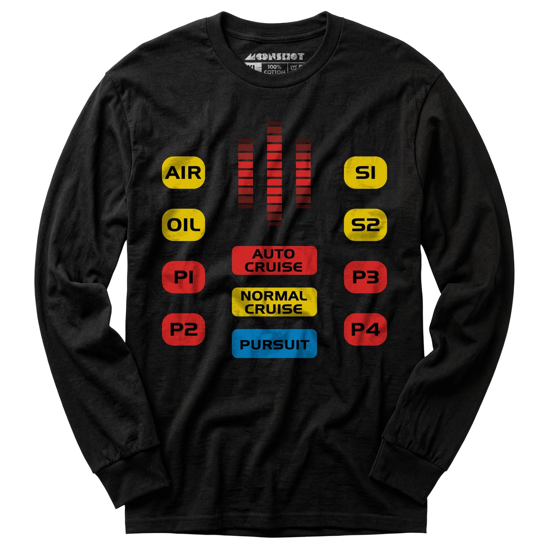 Knight Rider KITT Console - Long Sleeve T-Shirt