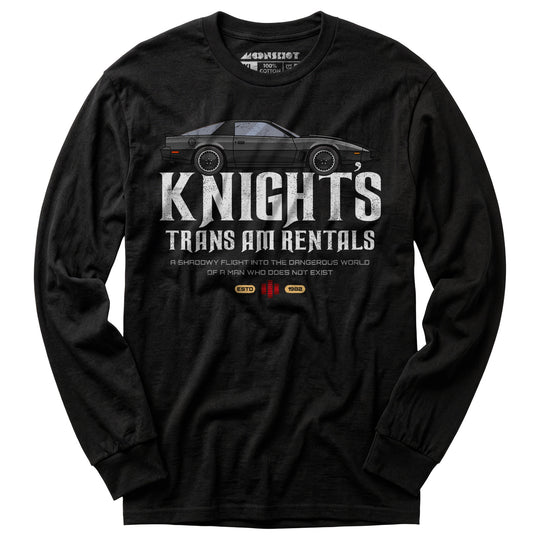 Knight's Trans Am Rentals - Long Sleeve T-Shirt