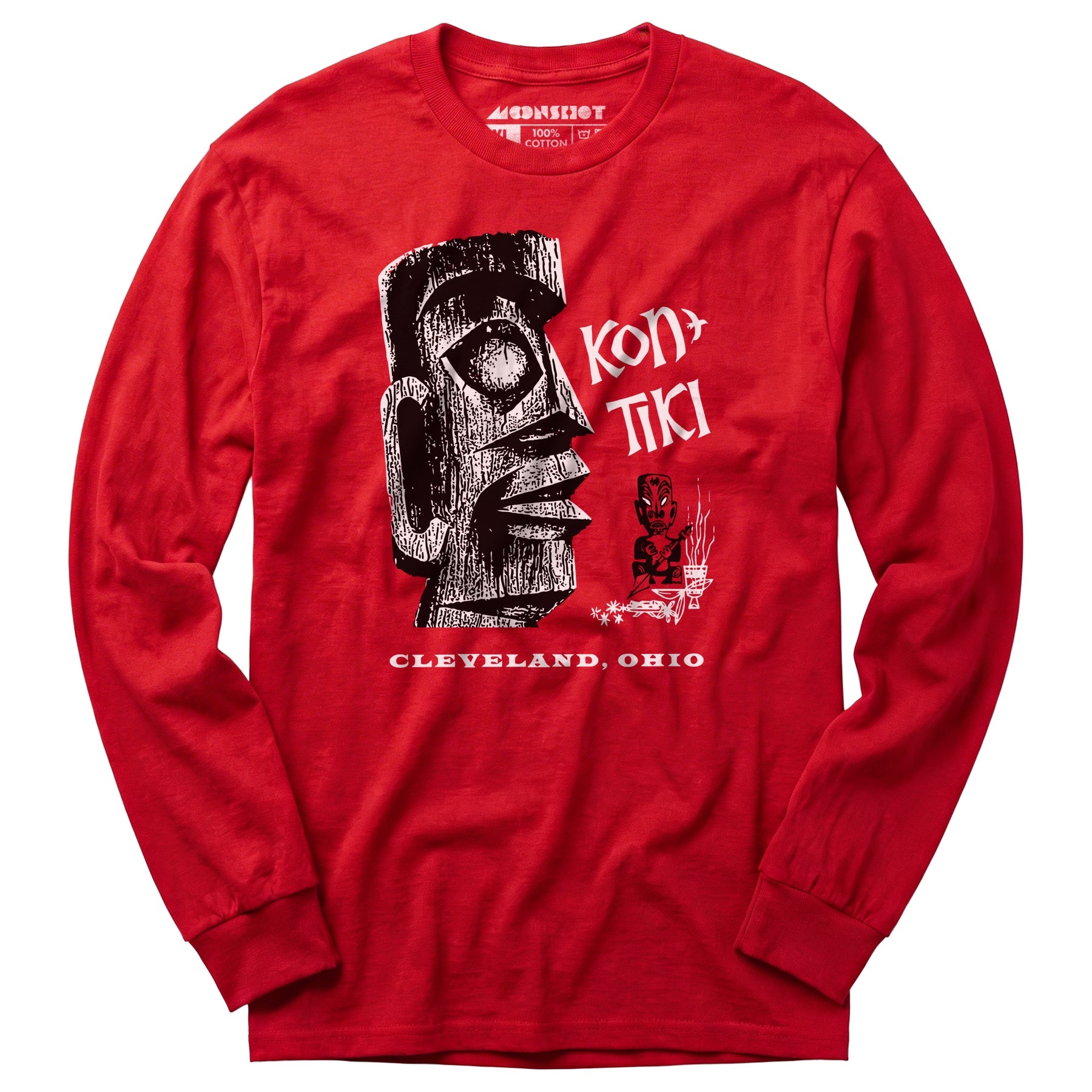 Kon-Tiki - Cleveland, OH - Vintage Tiki Bar - Long Sleeve T-Shirt