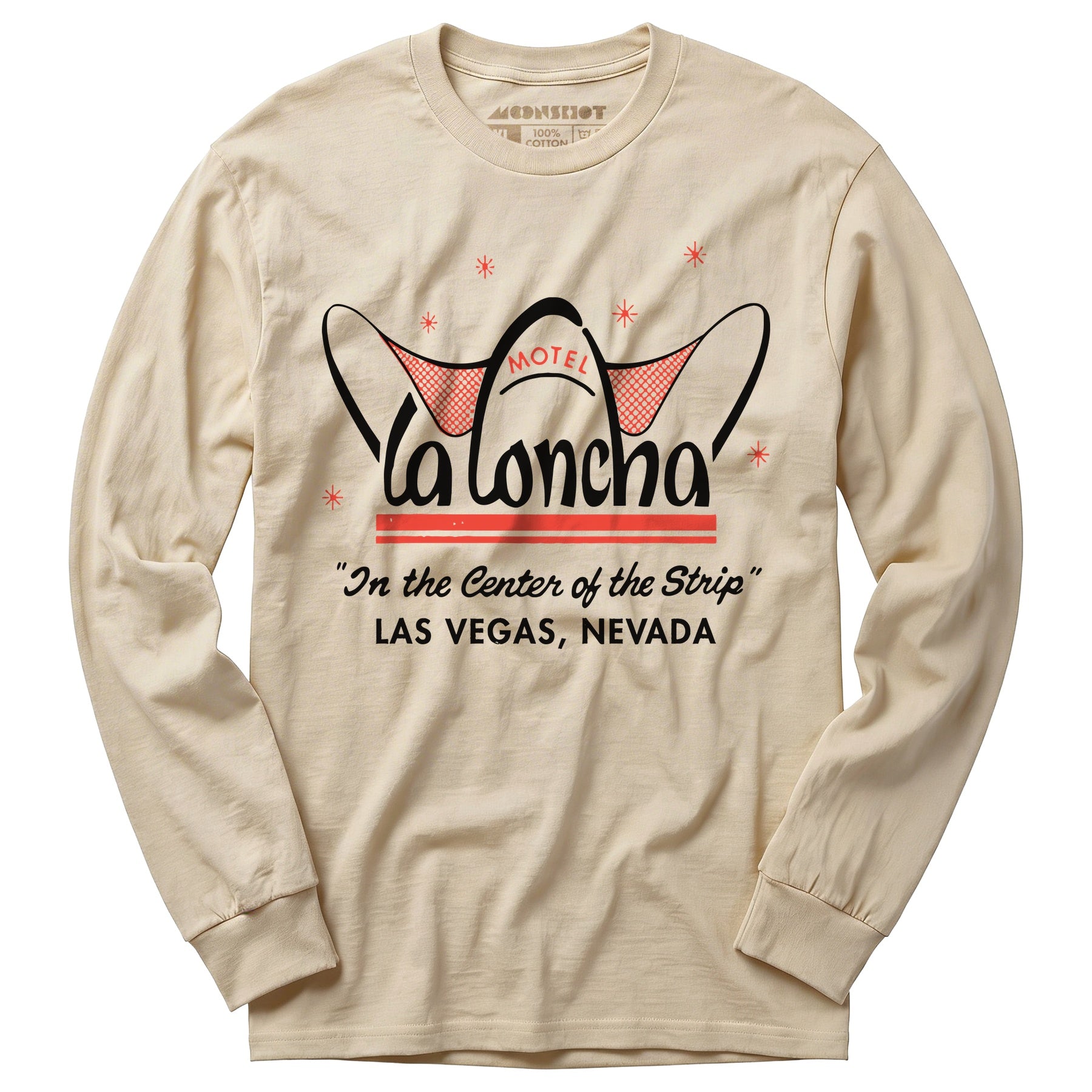 La Concha Motel - Vintage Las Vegas - Long Sleeve T-Shirt