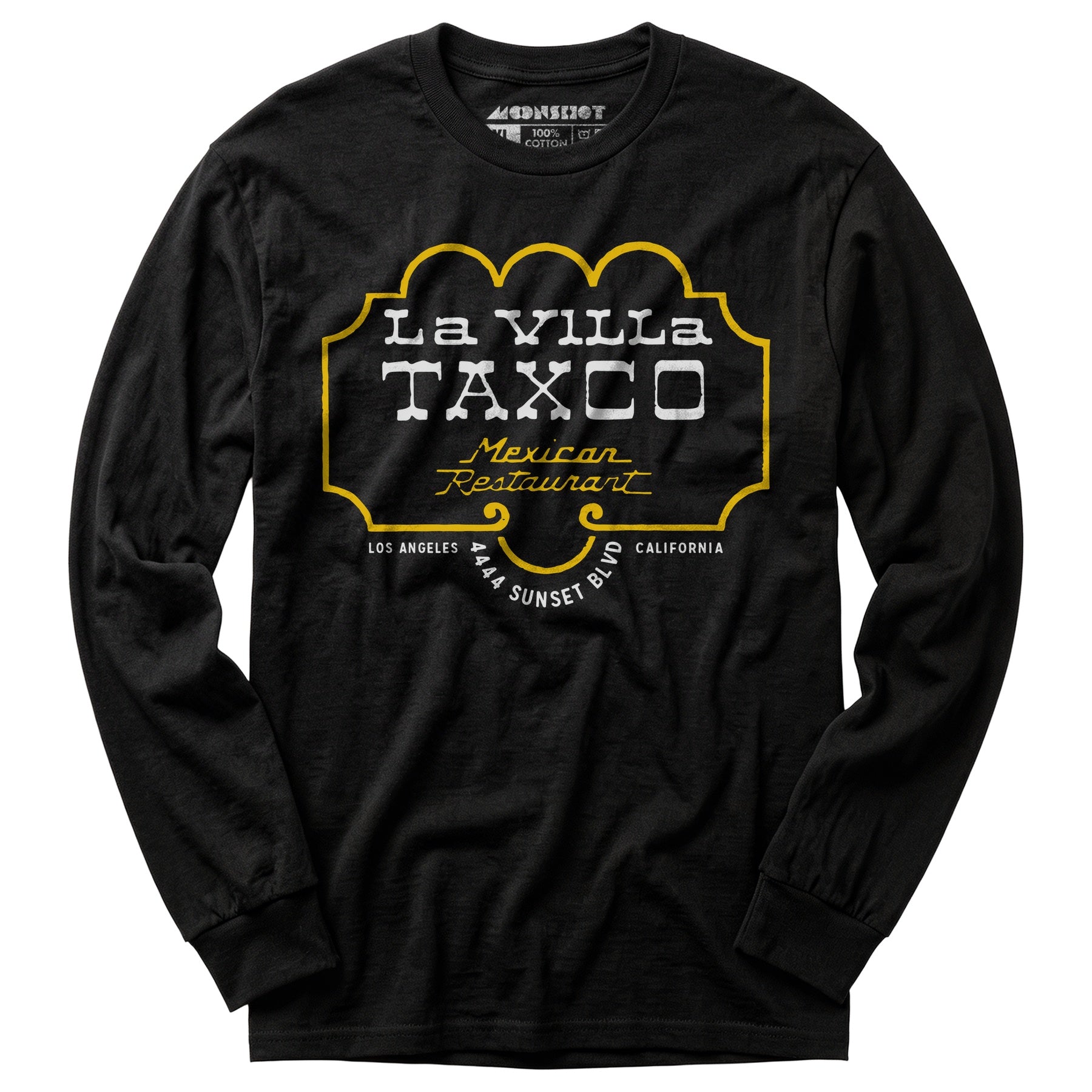 La Villa Taxco - Los Angeles, CA - Vintage Restaurant - Long Sleeve T-Shirt