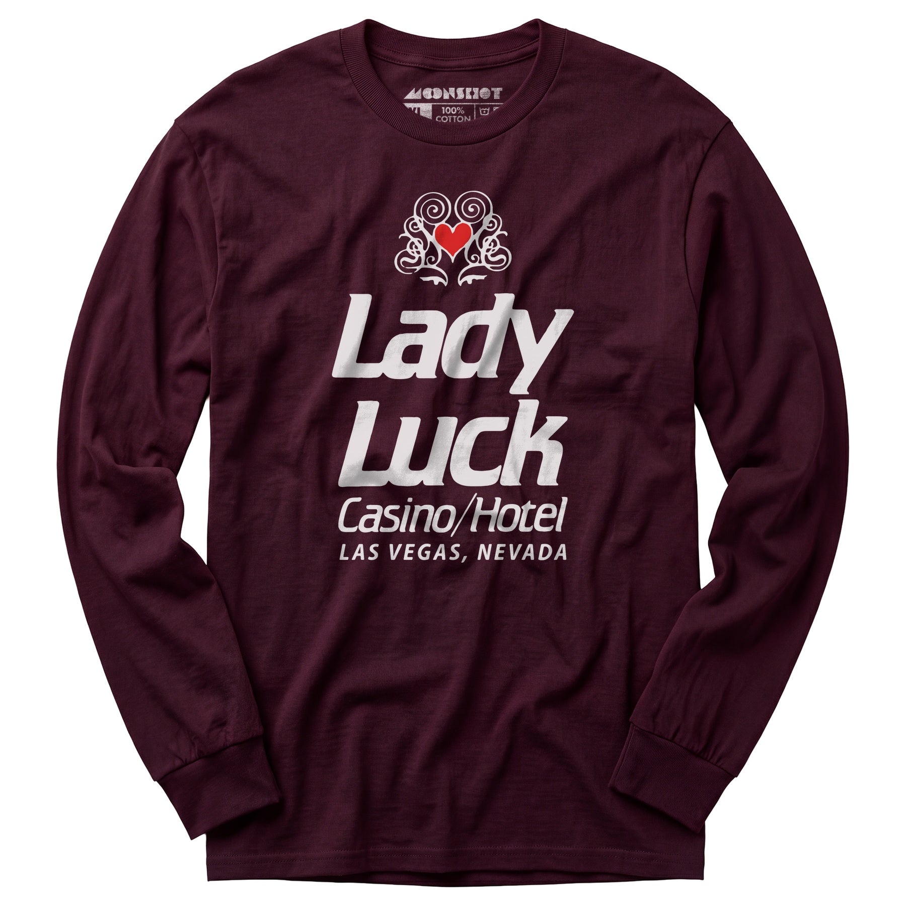 Lady Luck Casino & Hotel - Vintage Las Vegas - Long Sleeve T-Shirt