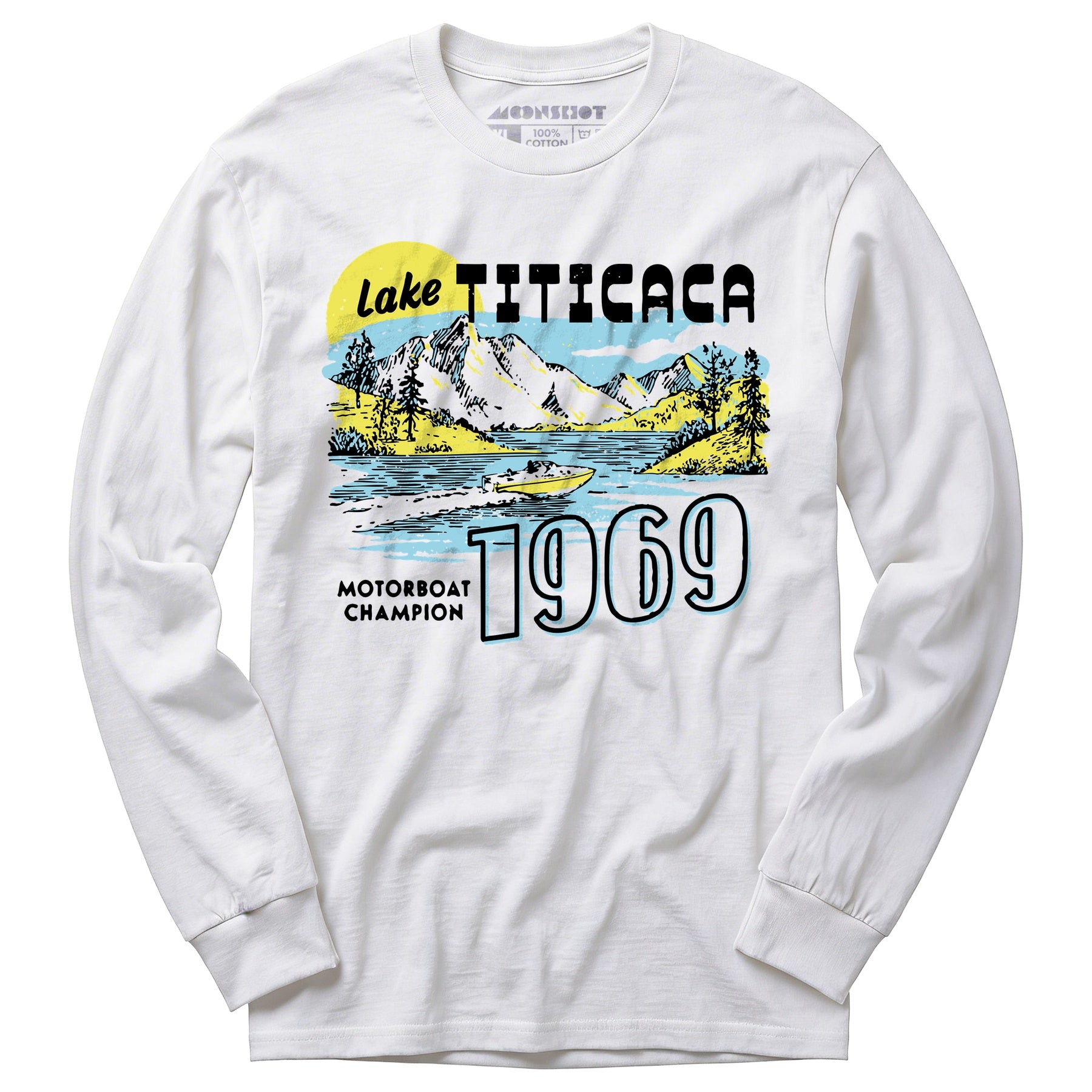 Lake Titicaca Motorboat Champion 1969 - Long Sleeve T-Shirt