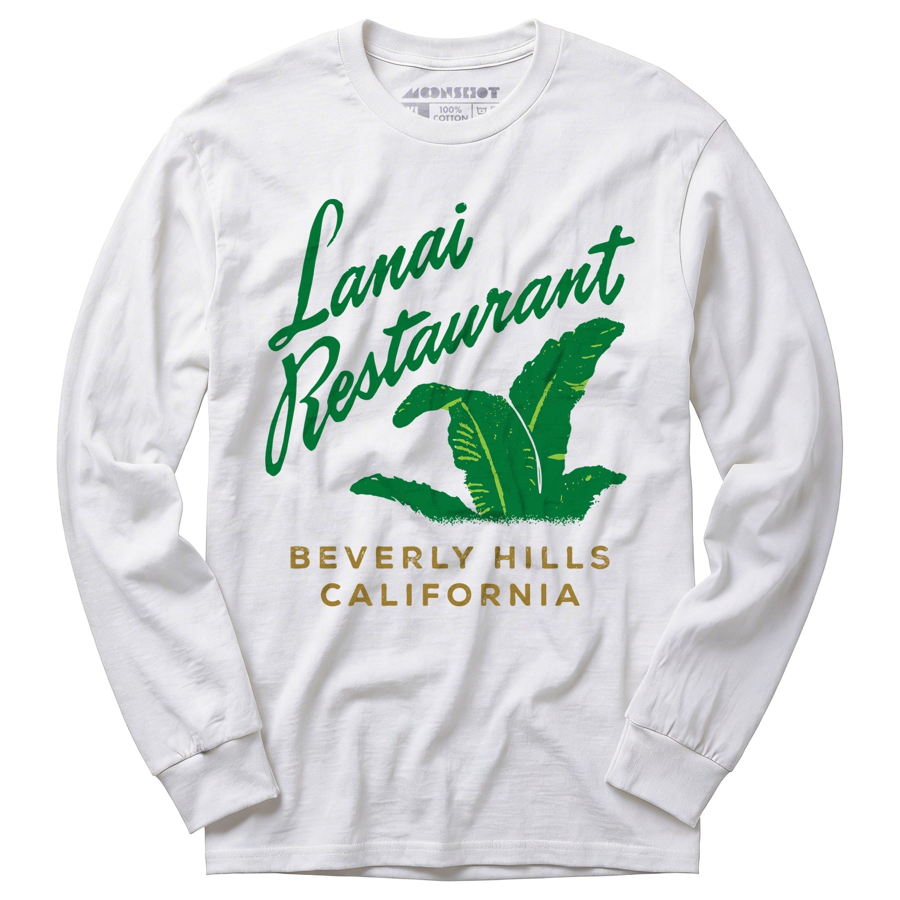Lanai - Beverly Hills, CA - Vintage Restaurant - Long Sleeve T-Shirt