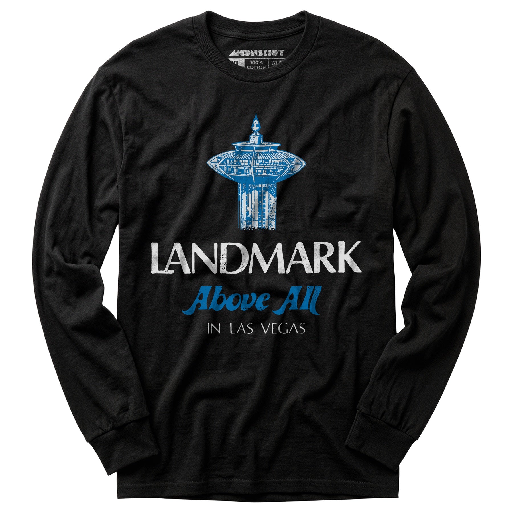 Landmark Above All - Vintage Las Vegas - Long Sleeve T-Shirt