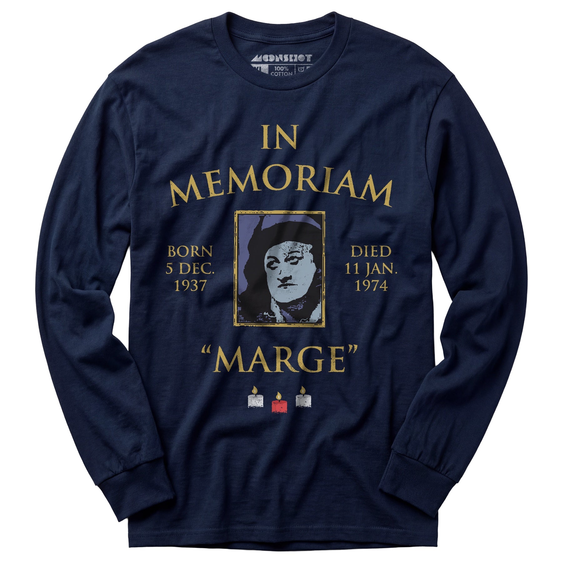 Large Marge in Memoriam - Long Sleeve T-Shirt